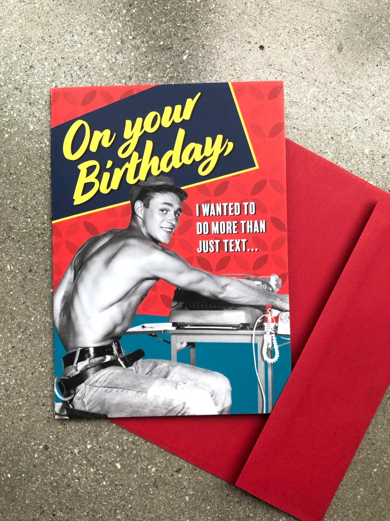Bob Mizer Birthday Greeting Card - Image 3