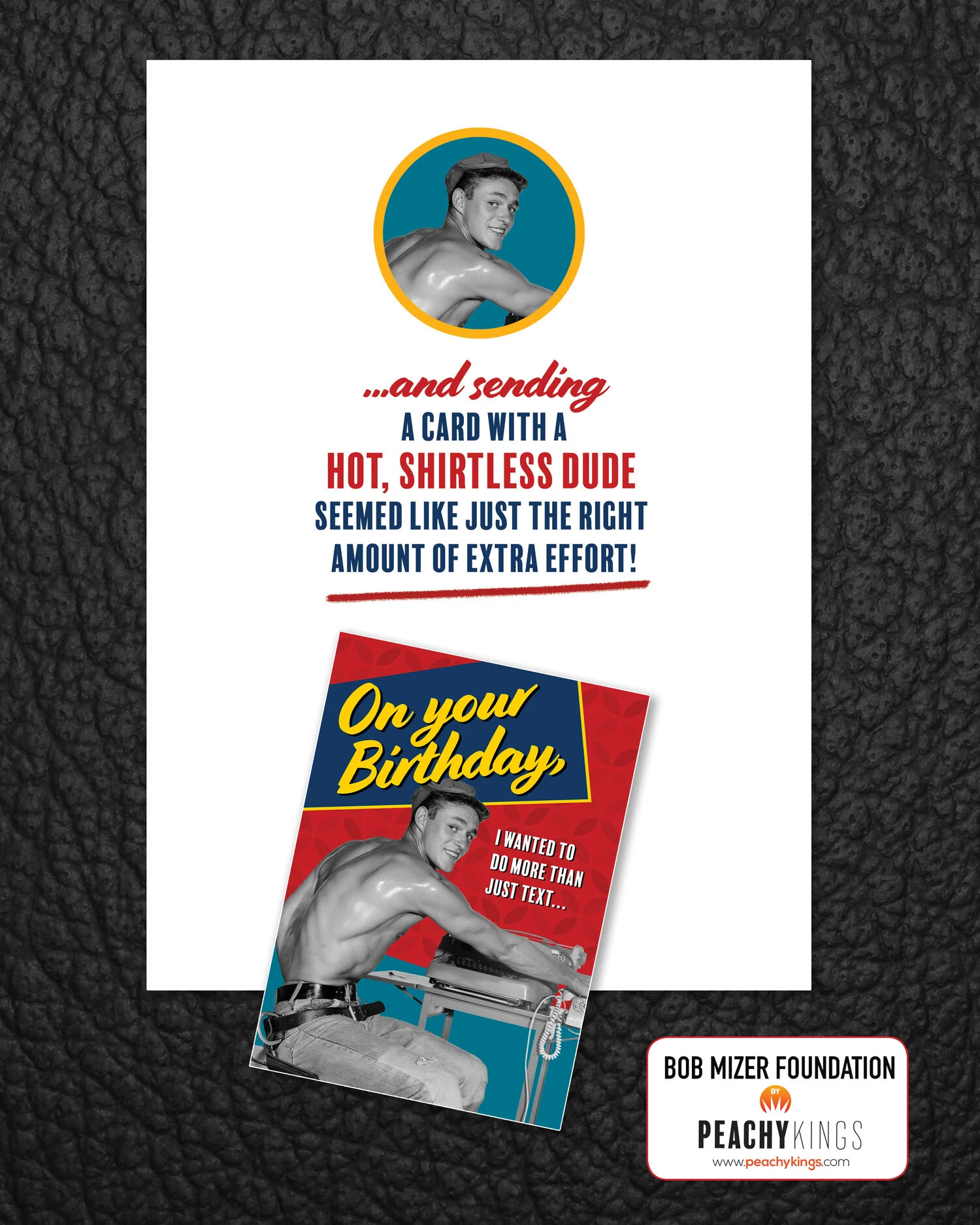 Bob Mizer Birthday Greeting Card - Image 6