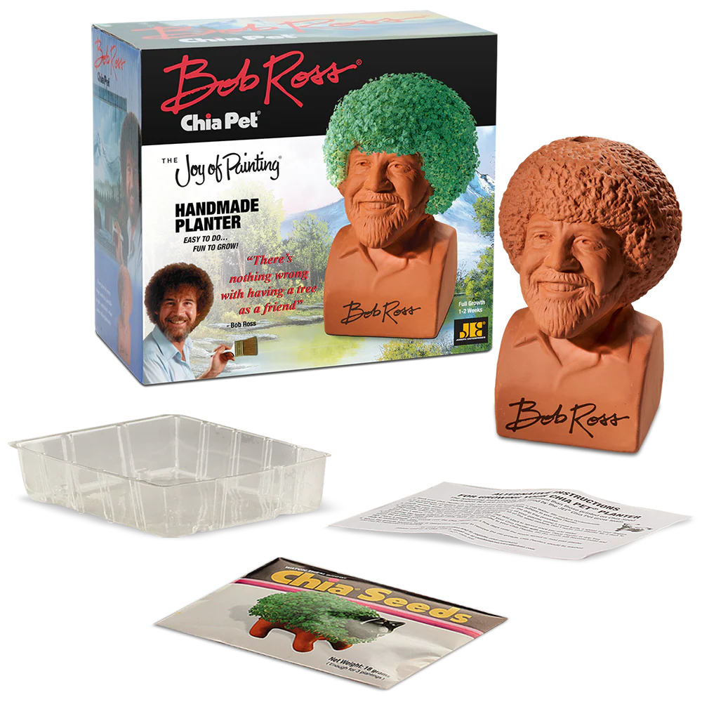 BOB ROSS CHIA PET