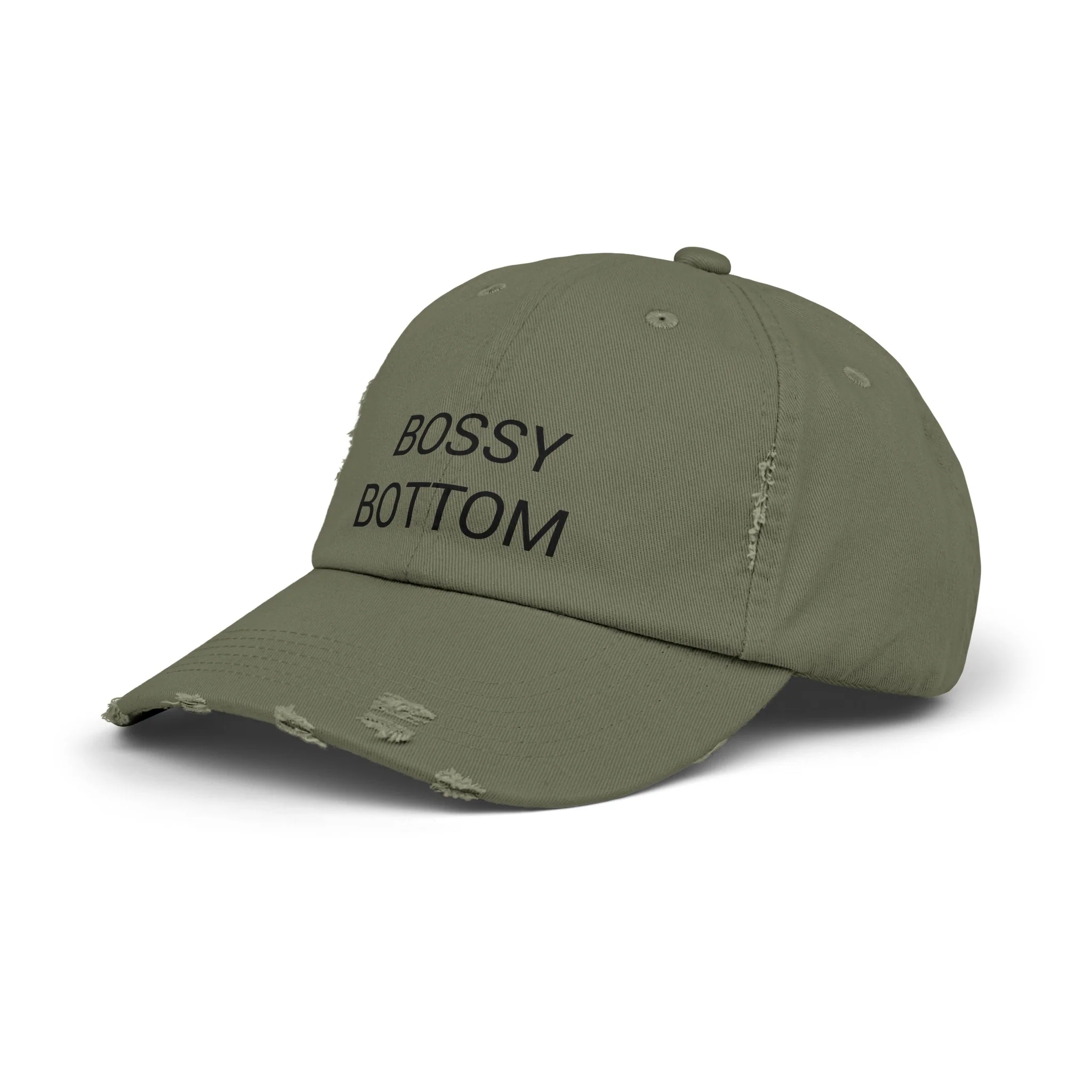 BOSSY BOTTOM Distressed Cap in 6 colors - Image 23