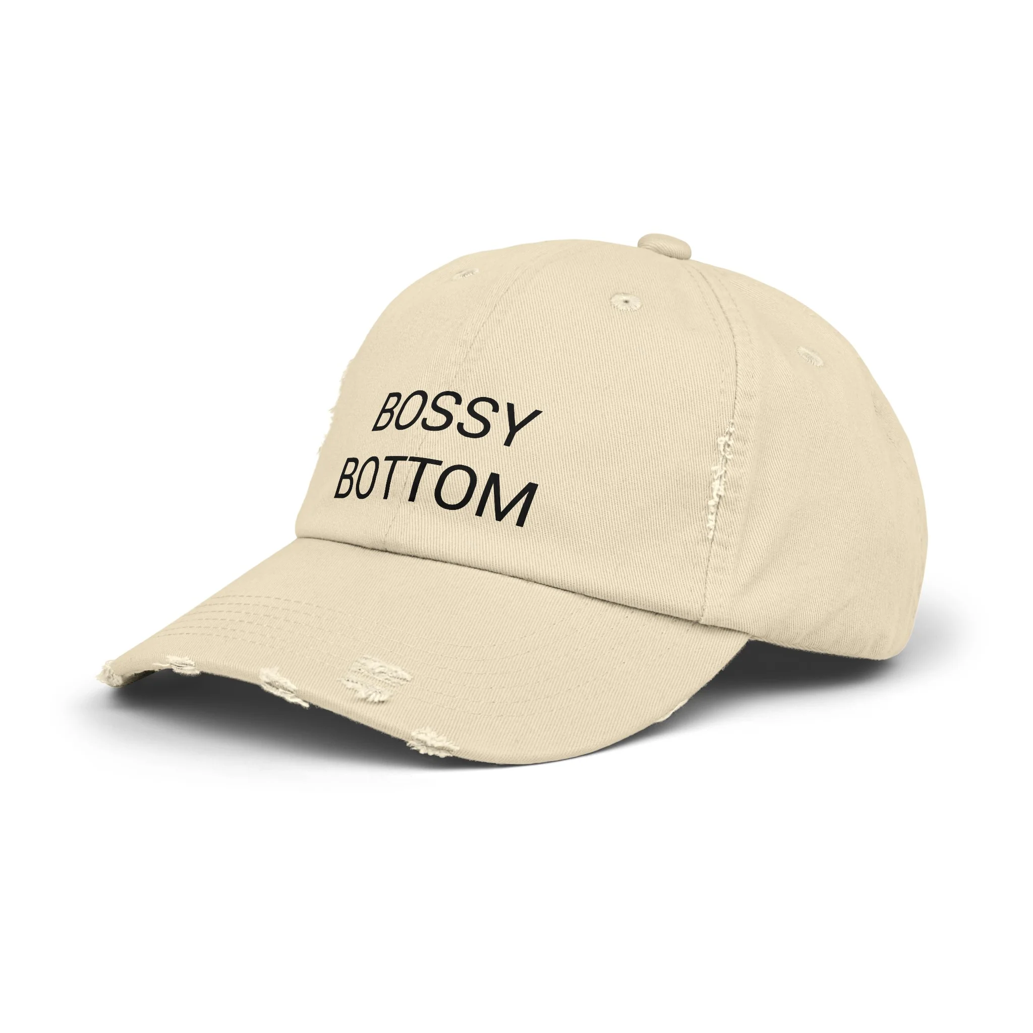 BOSSY BOTTOM Distressed Cap in 6 colors - Image 38