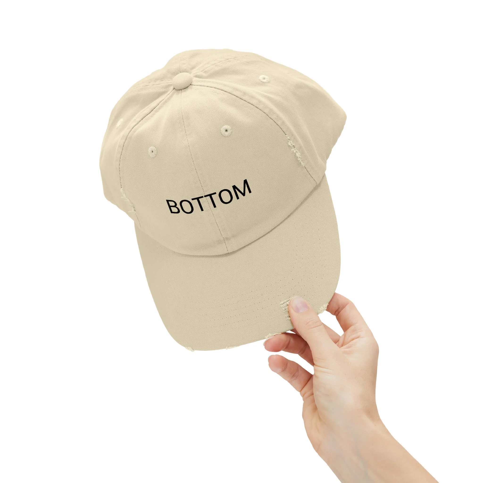 BOTTOM Distressed Cap in 6 colors - Image 11