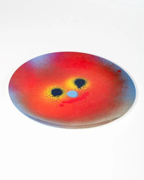 Bowie Melamine Plate by Jon Burgerman x THIRD DRAWER DOWN - Image 4
