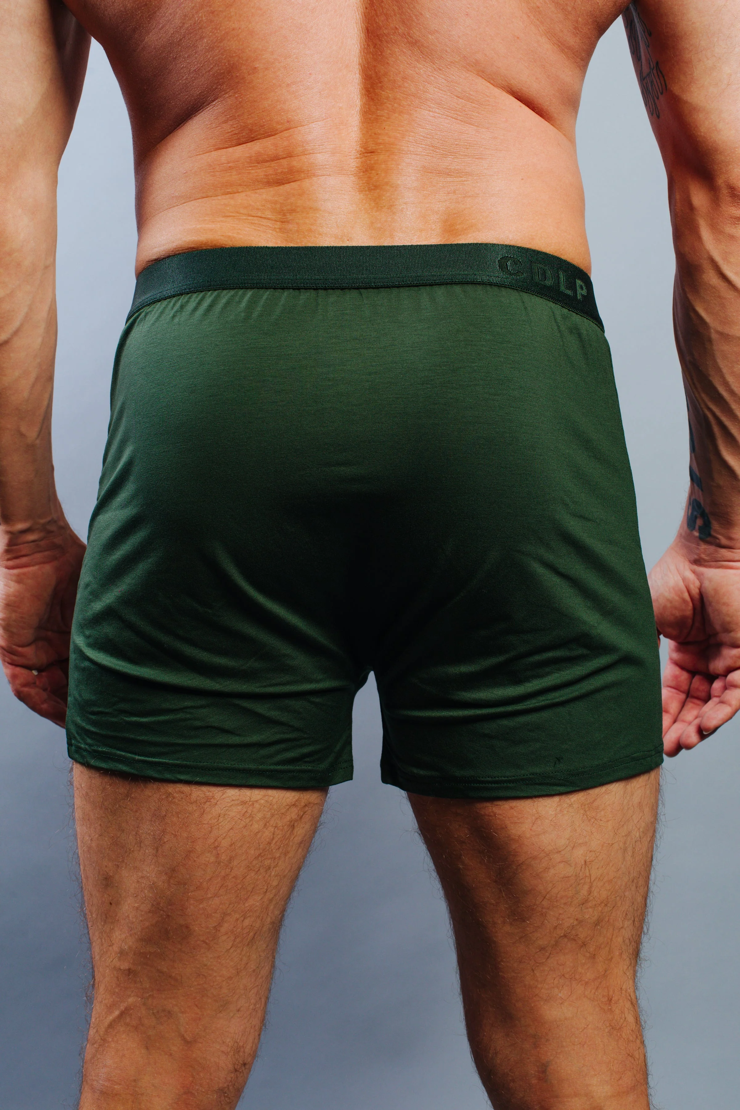 Boxer Shorts in Army Green by CDLP - Image 14