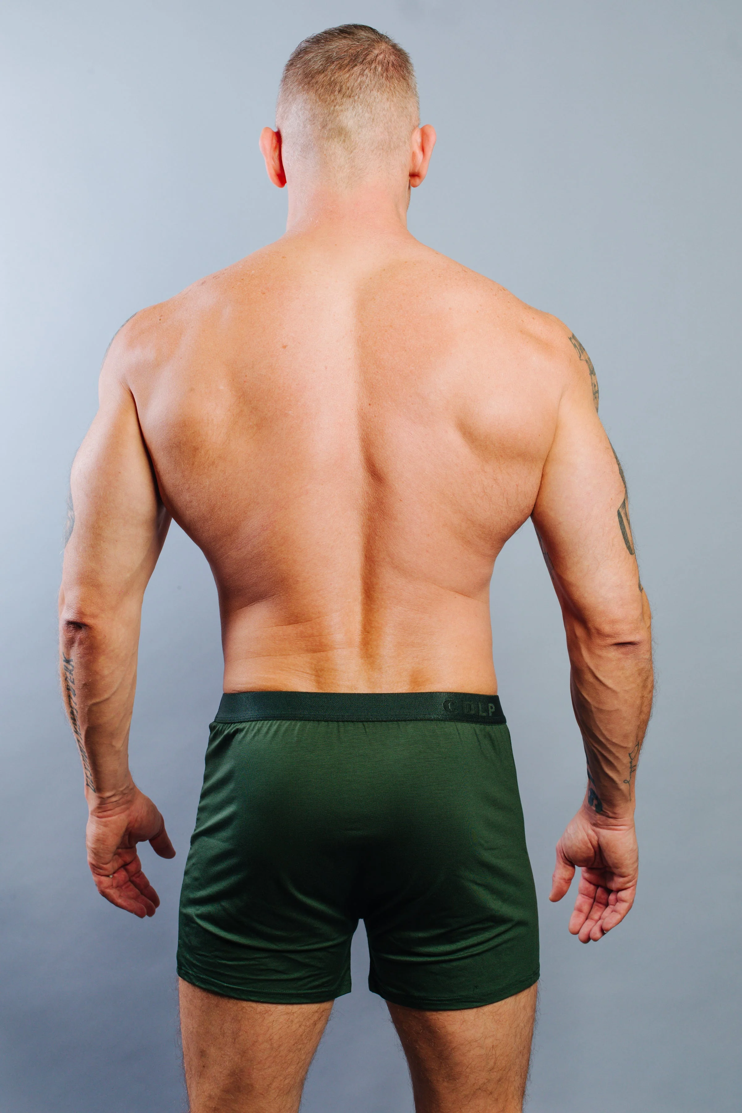 Boxer Shorts in Army Green by CDLP - Image 4