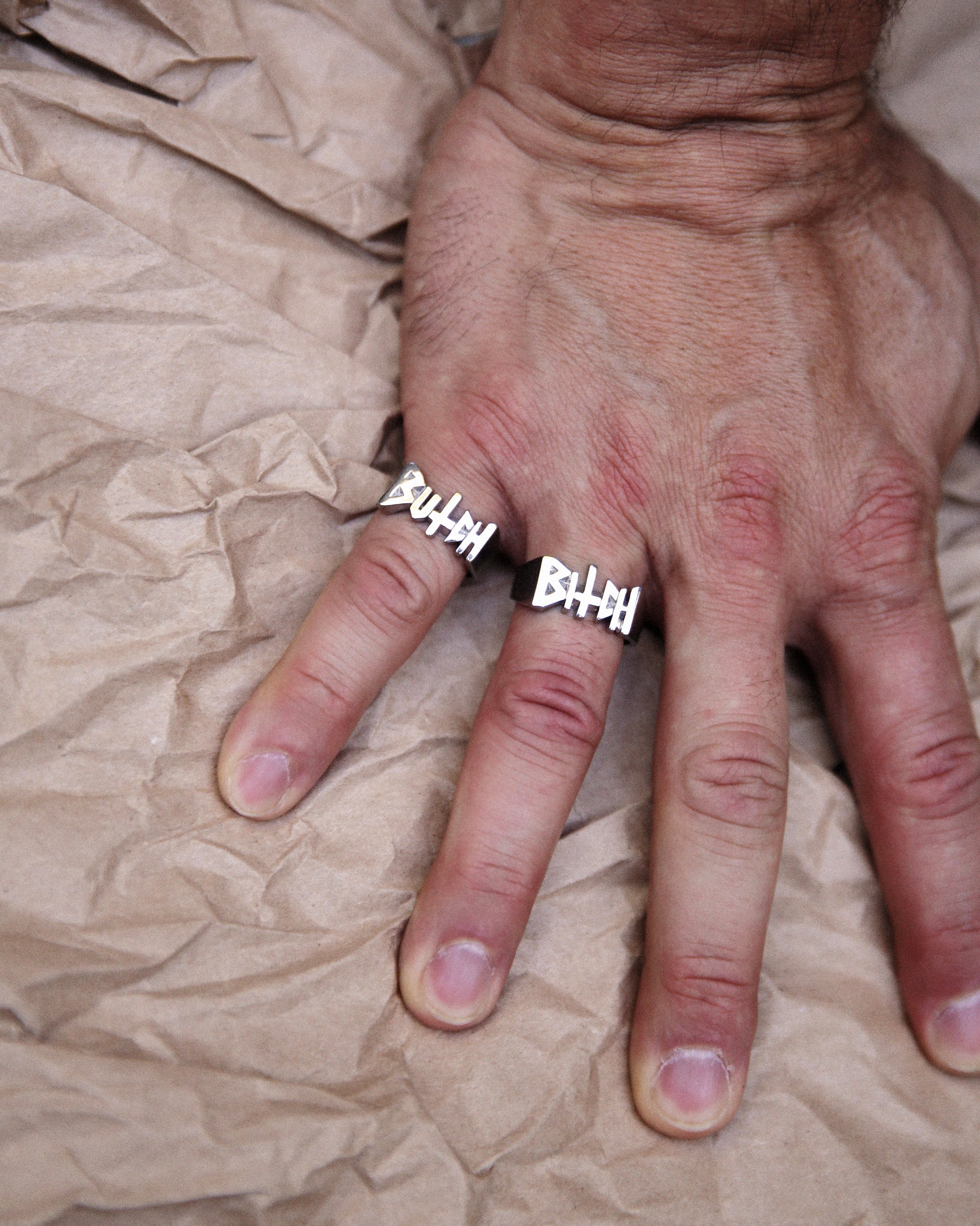 Bruce LaBruce Bitch Ring by Jonathan Johnson - Image 3