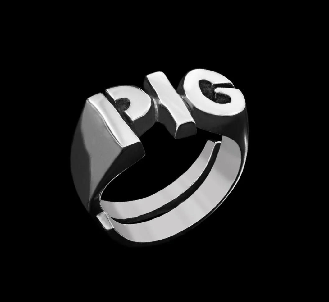 Bruce LaBruce Pig Ring by Jonathan Johnson - Image 4