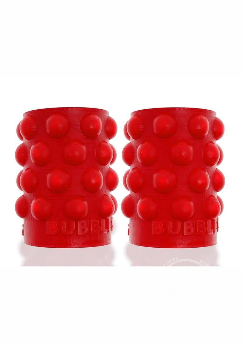 Bubbles Silicone Nipple Suckers - Red - Image 4