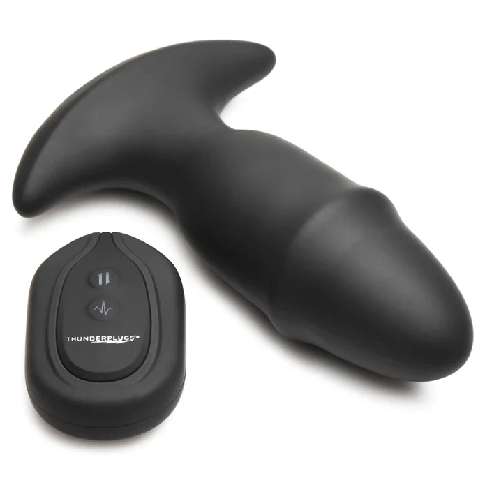 Butt Slider 10X Sliding Ring Silicone Missile Plug W/ Remote - Image 10