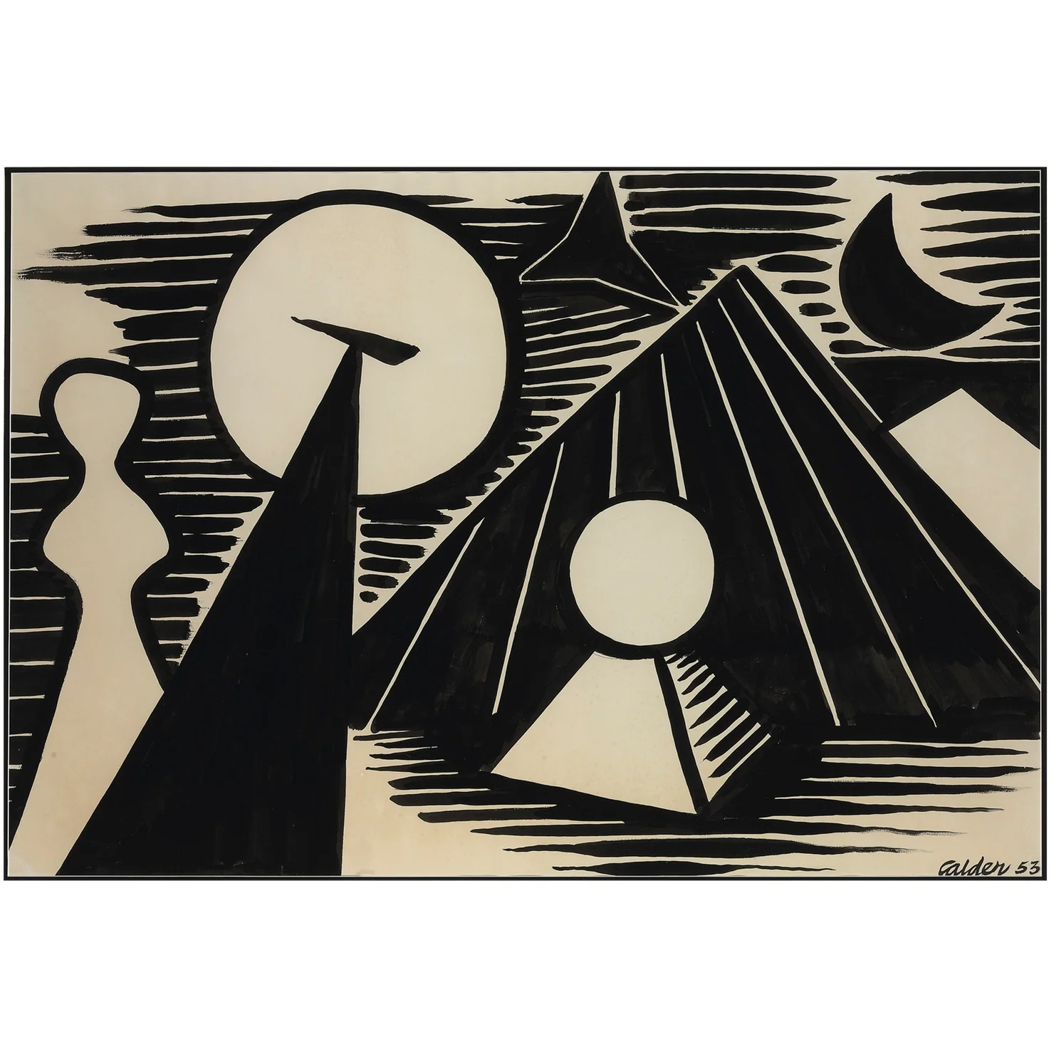 Calder Untitled (1953) All-Over Print Top Handle Tote Bag - Image 5