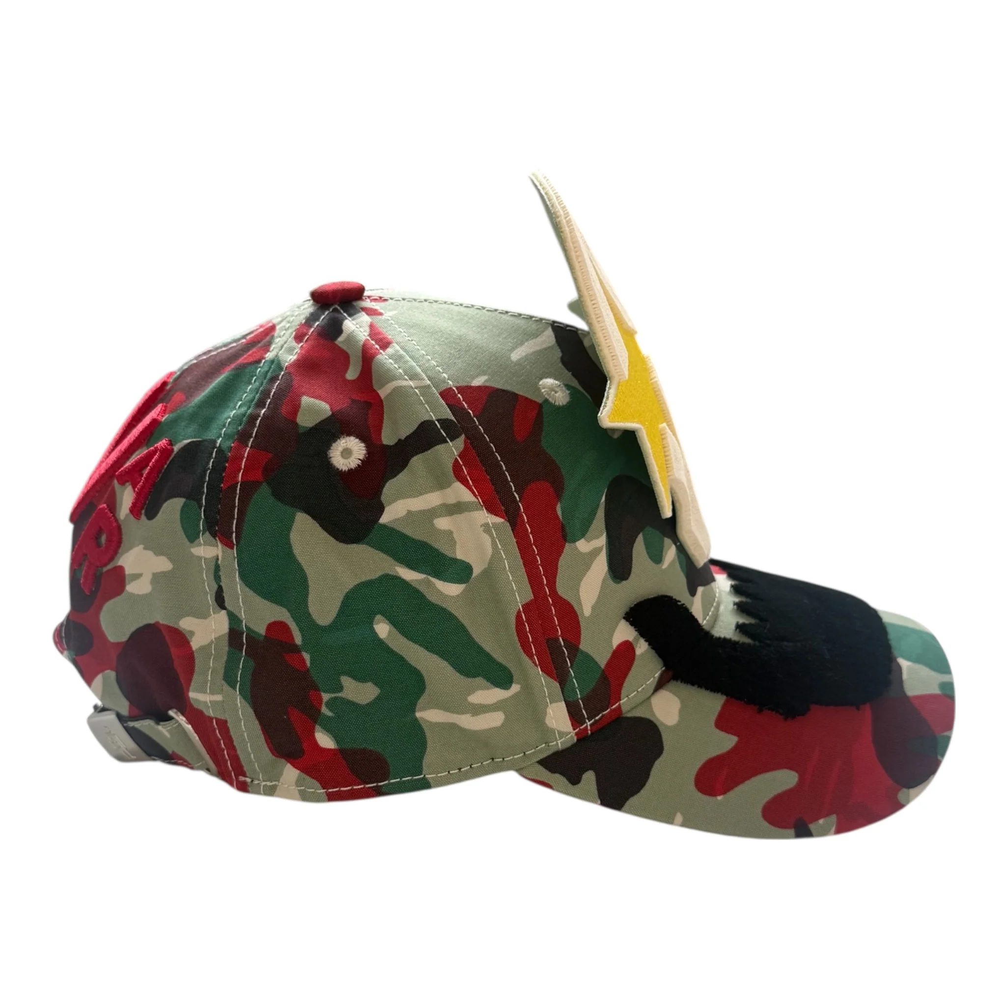 Camo Cap by Walter van Beirendonck - Light Green - Image 2