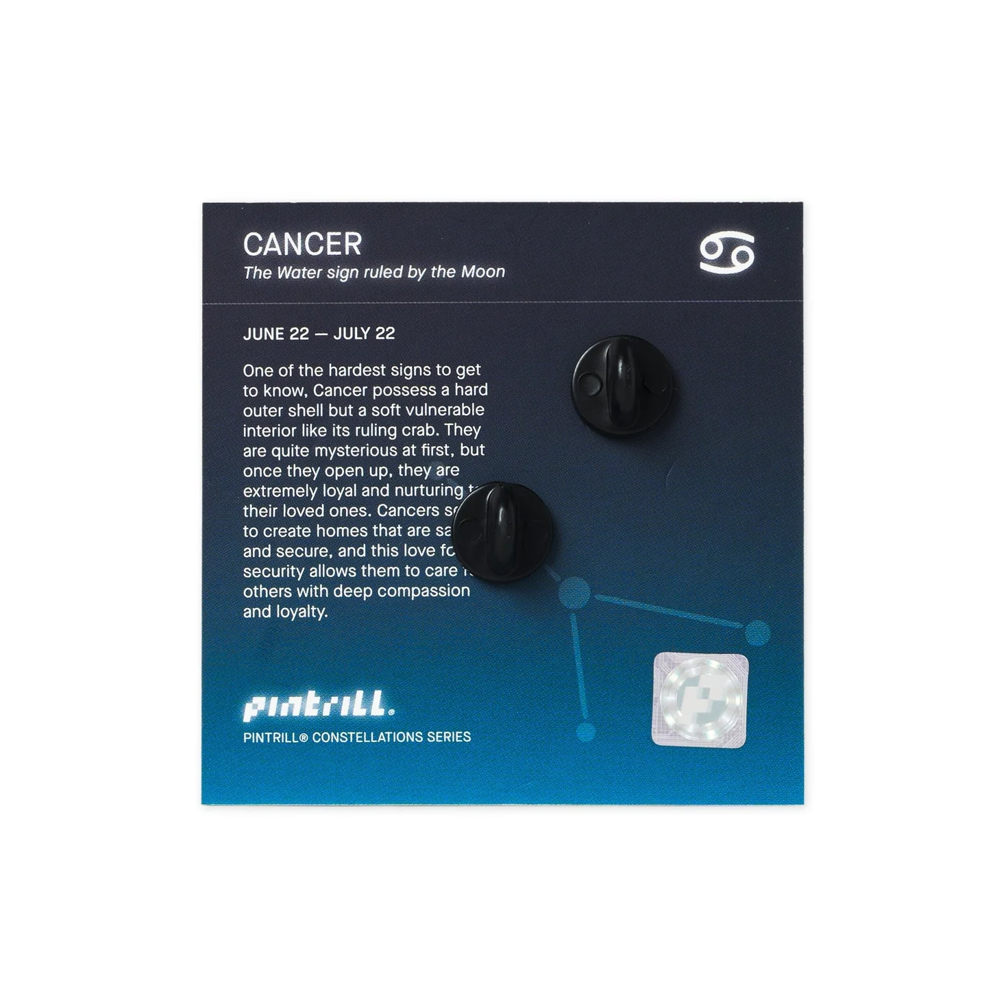 Constellations Cancer Pin - Image 4