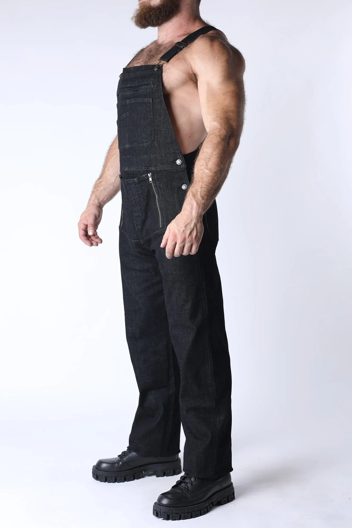 CELLBLOCK 13 Axel Denim Overall - Black - Image 4