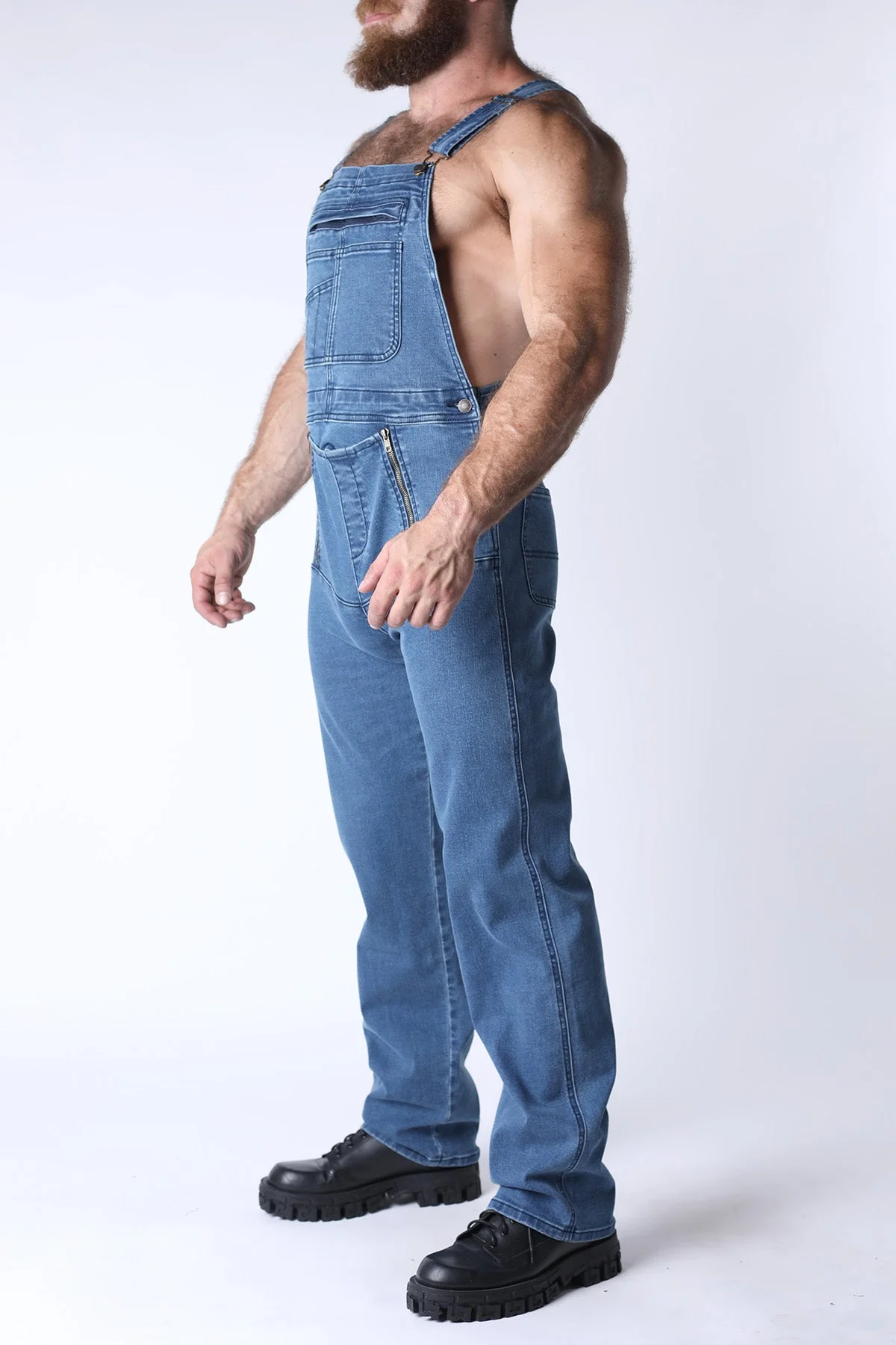 CELLBLOCK 13 Axel Denim Overall - Blue - Image 4