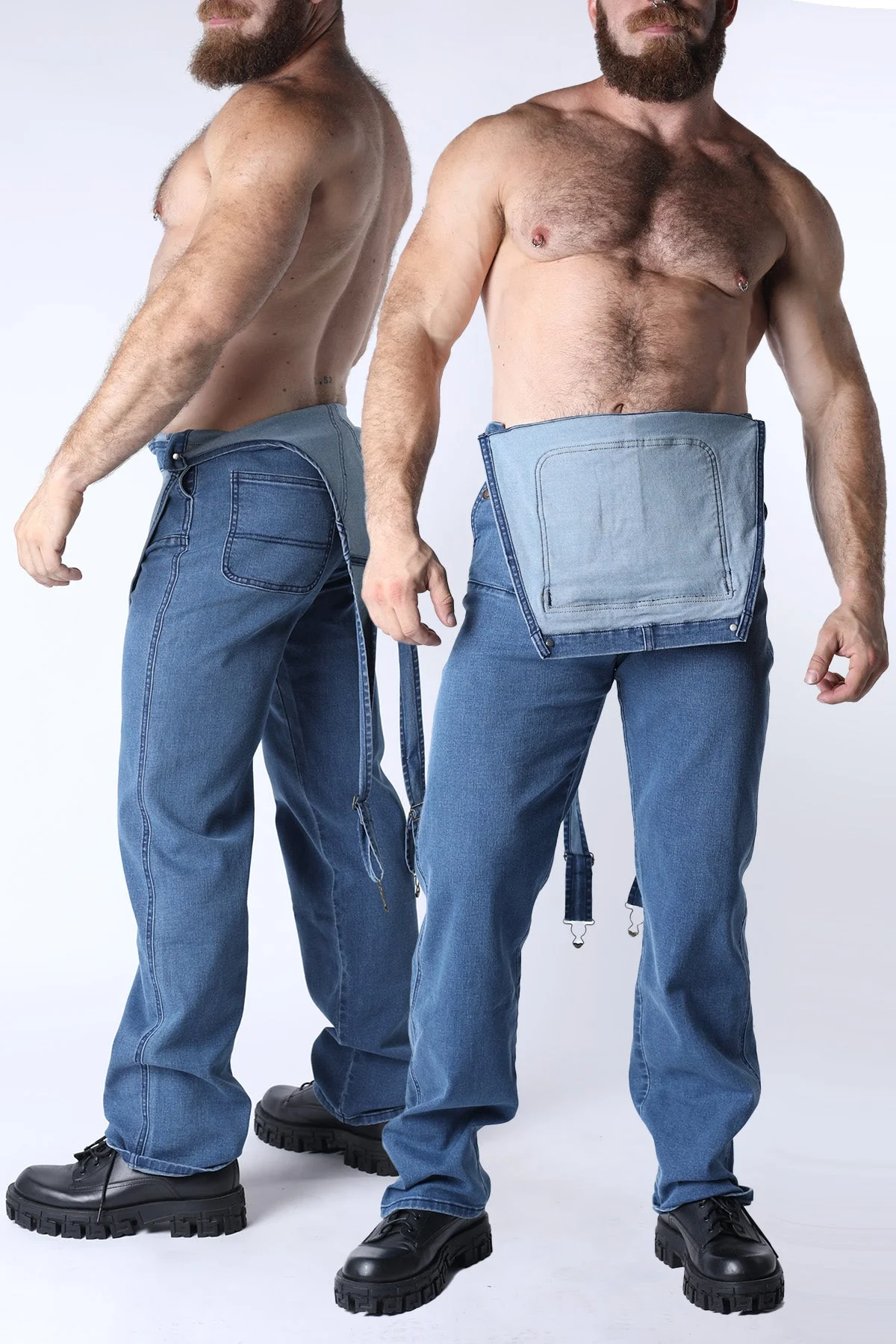 CELLBLOCK 13 Axel Denim Overall - Blue - Image 6