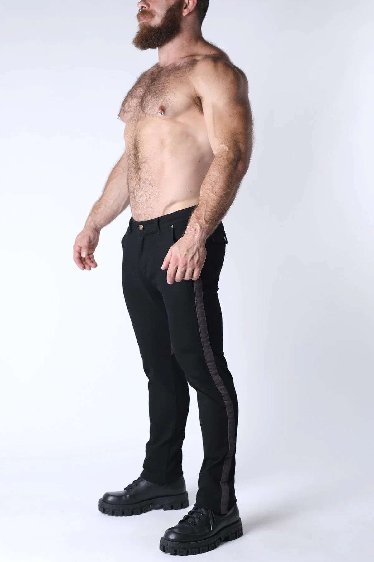 CELLBLOCK 13 Brigade Twill Saddle Zipper Pant- Black