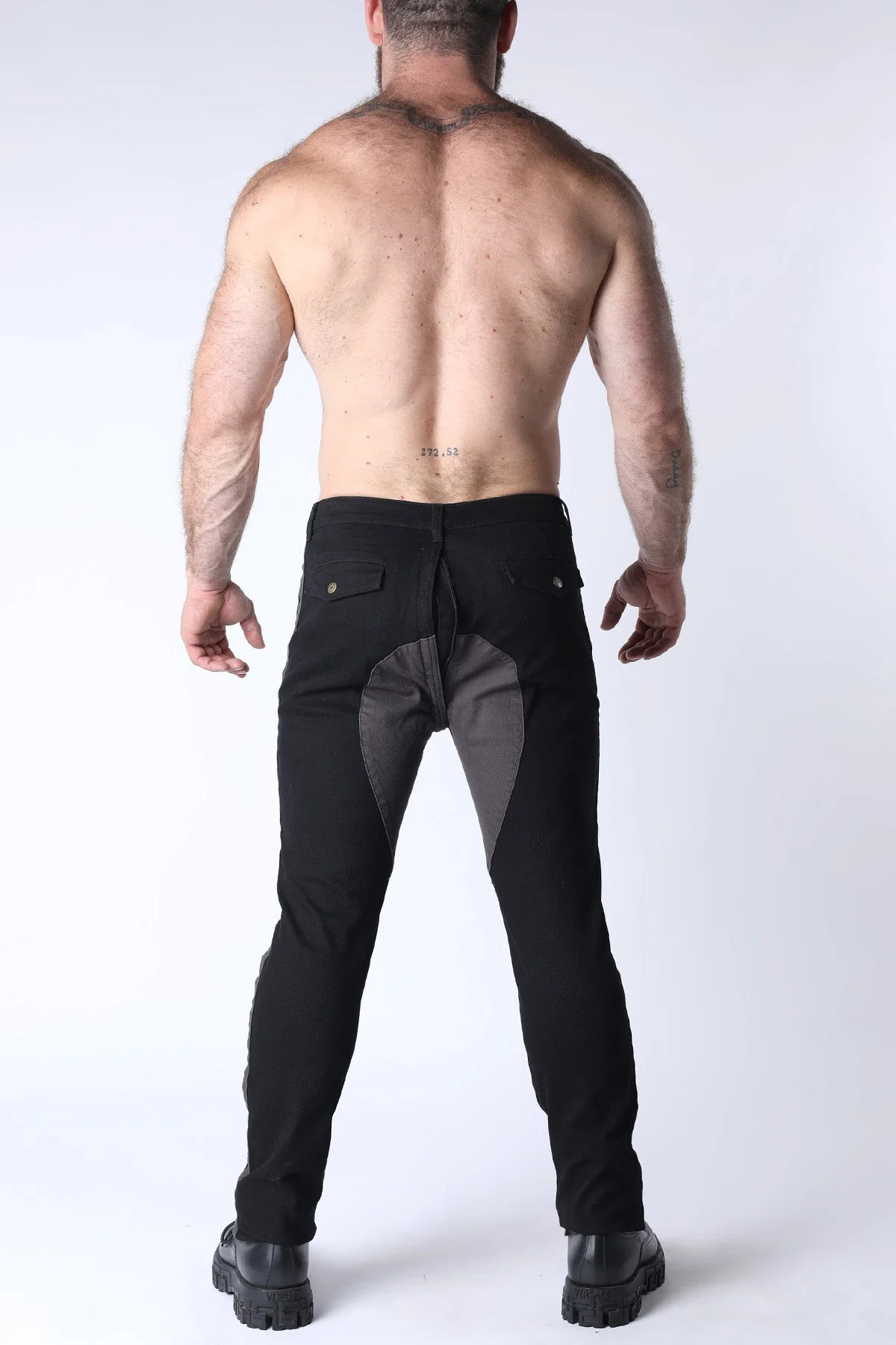 CELLBLOCK 13 Brigade Twill Saddle Zipper Pant- Black - Image 2