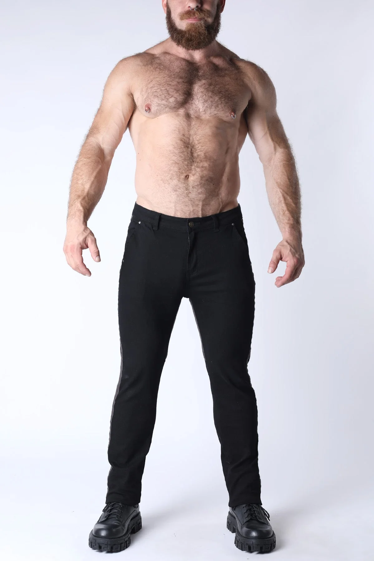CELLBLOCK 13 Brigade Twill Saddle Zipper Pant- Black - Image 4