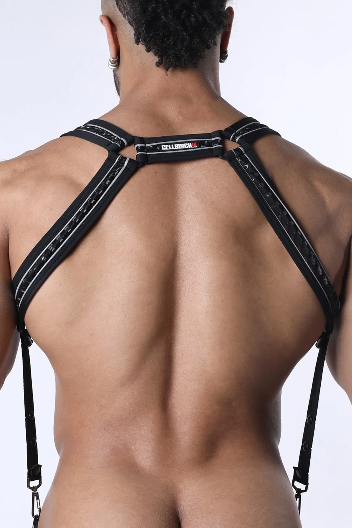 CELLBLOCK 13 Carbon Shadow Body Harness - Black - Image 3