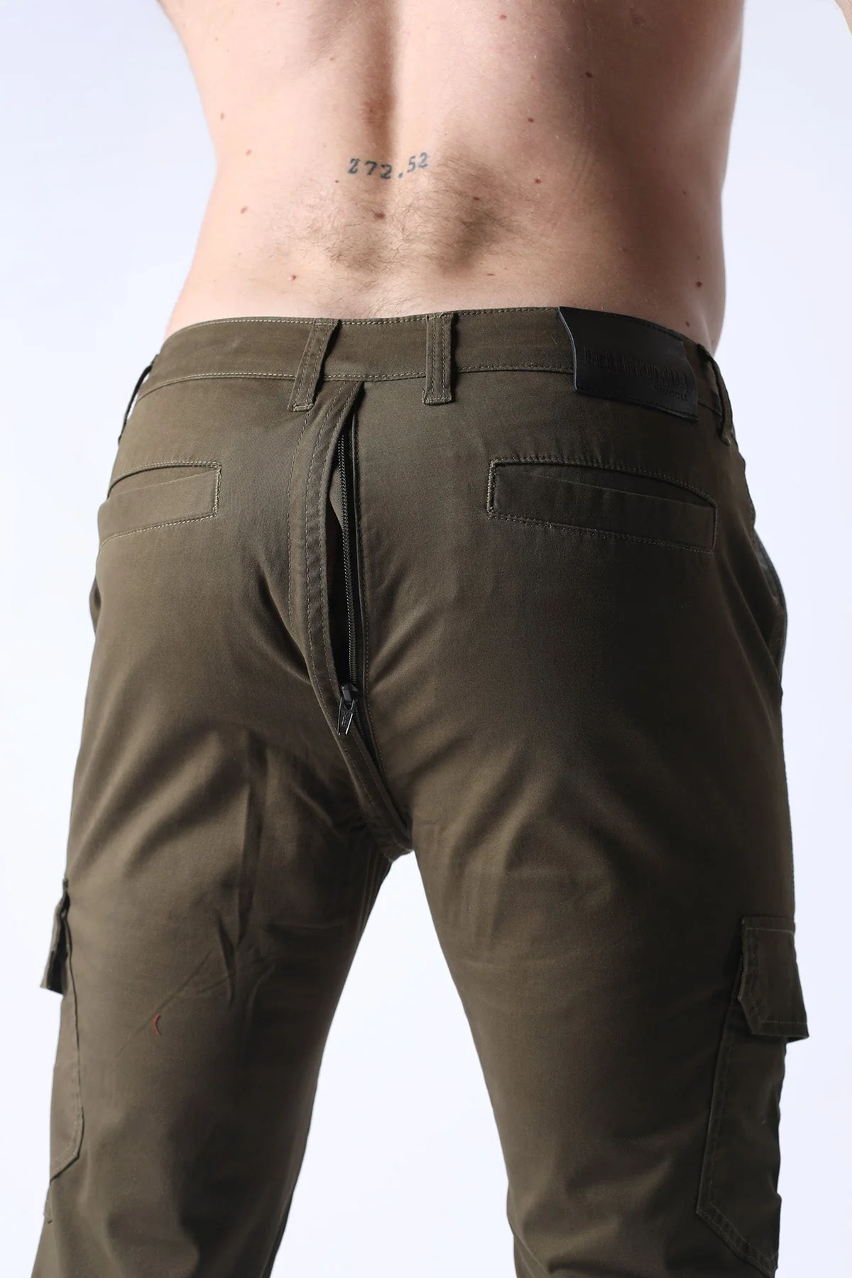 CELLBLOCK 13 Conquest Cargo Pant - Army - Image 3