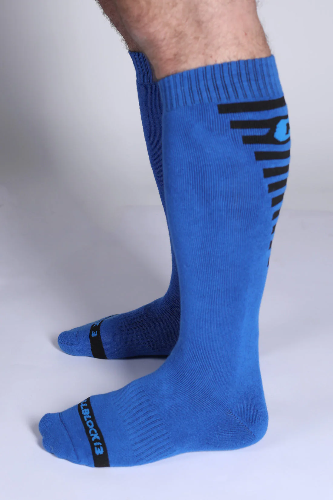 CELLBLOCK 13 Iron Grip Knee High Socks - Blue - Image 3