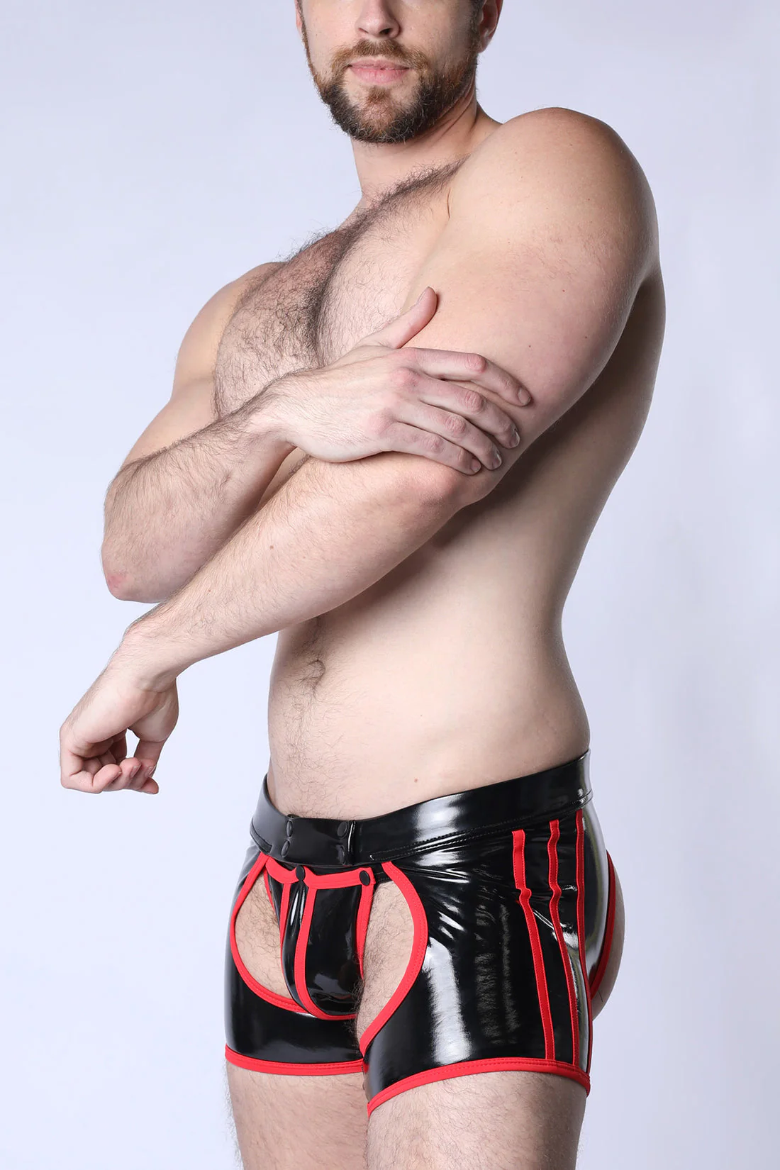 CELLBLOCK 13 Iron Grip Trunk Chaps - Red - Image 2