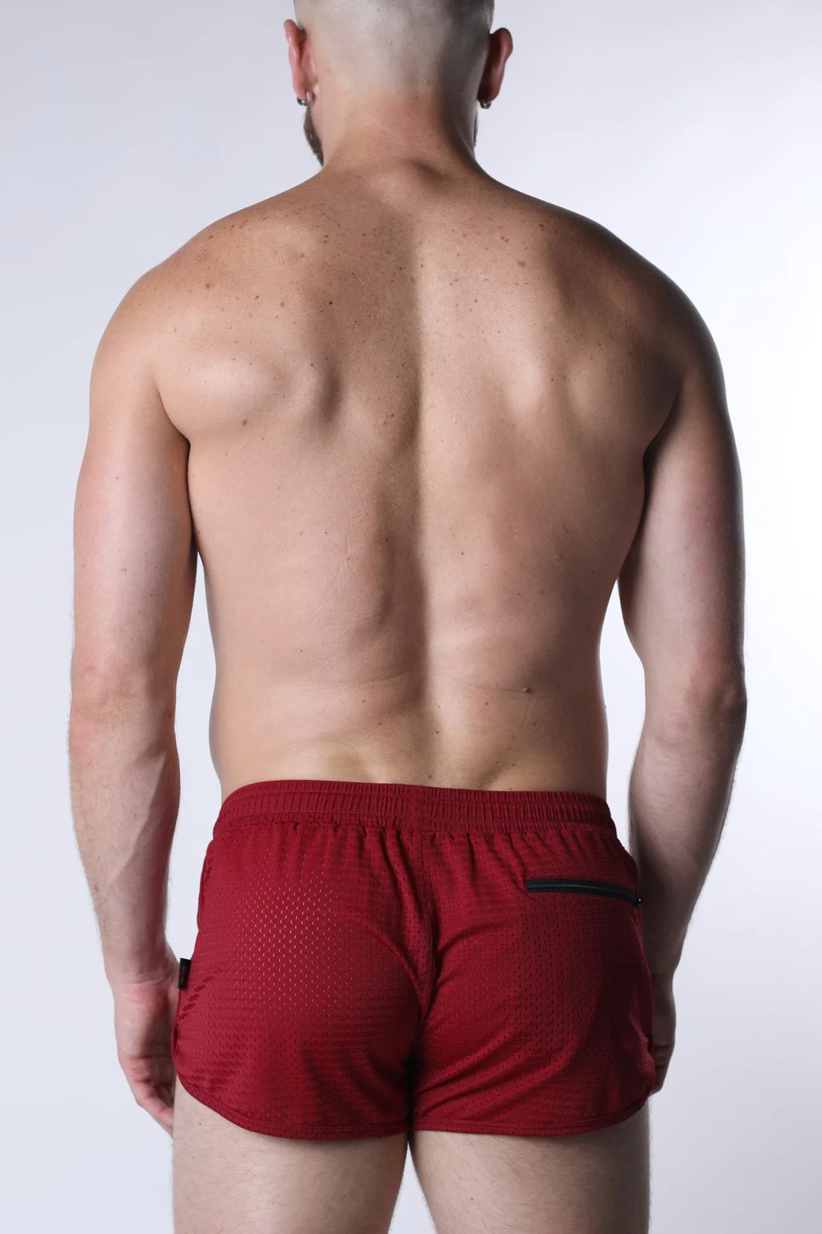 CELLBLOCK 13 Starter Mesh Short - Red - Image 3