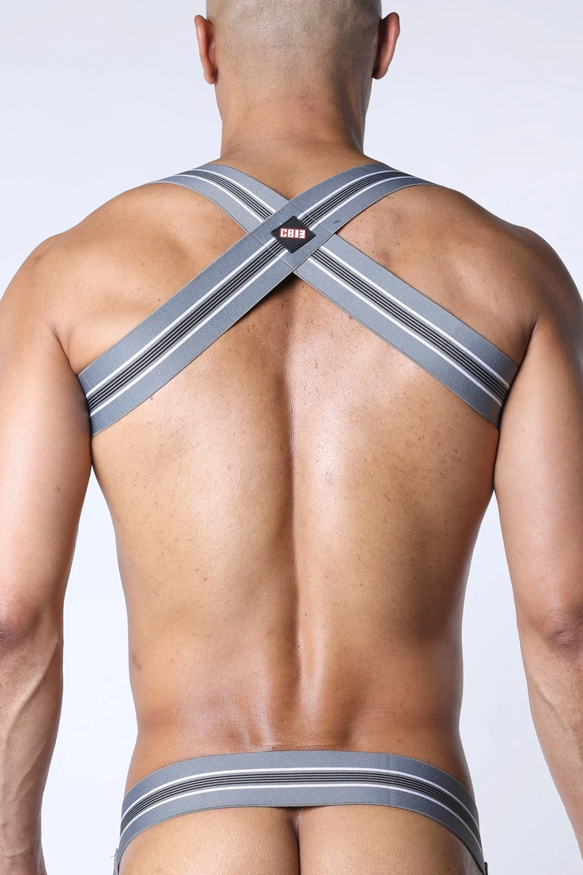 CELLBLOCK 13 Tight End Elastic Harness - Gray - Image 3