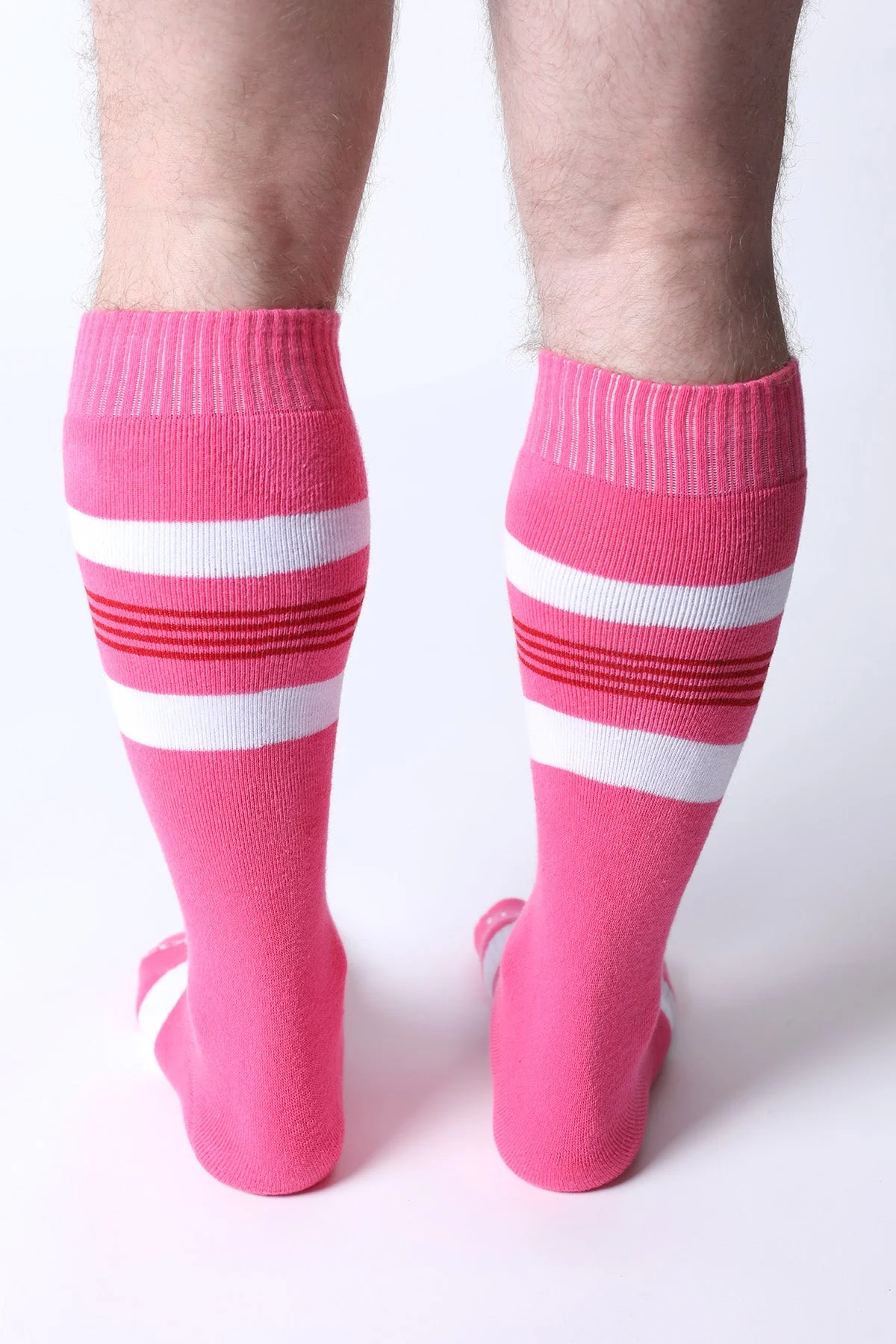 CELLBLOCK 13 Tight End Knee High Socks Light Pink - Image 2