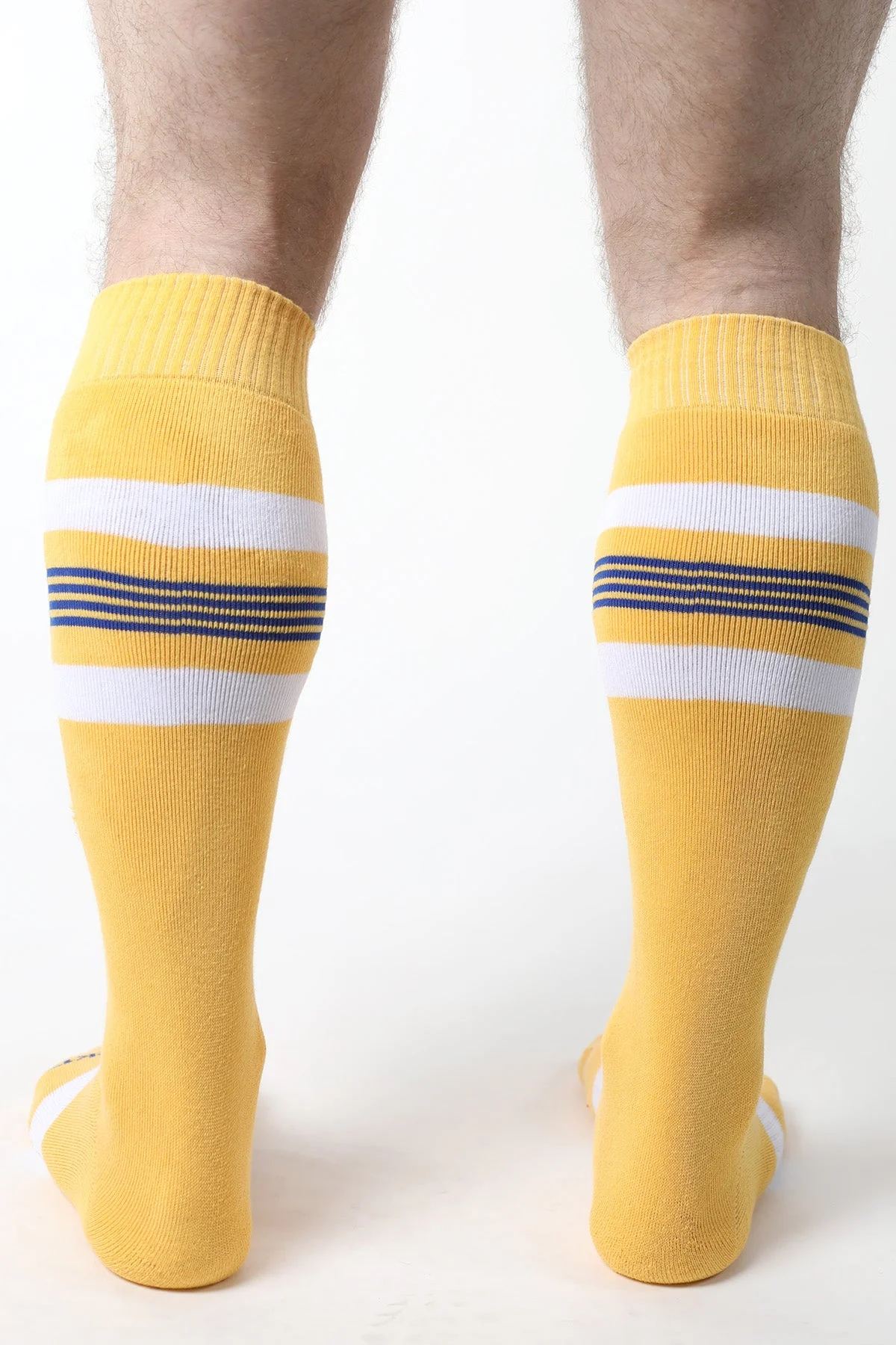 CELLBLOCK 13 Tight End Knee High Socks Yellow - Image 2