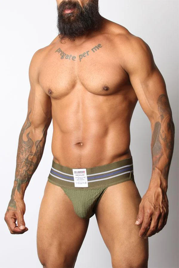 CELLBLOCK 13 TIGHT END JOCKSTRAP - ARMY - Image 4