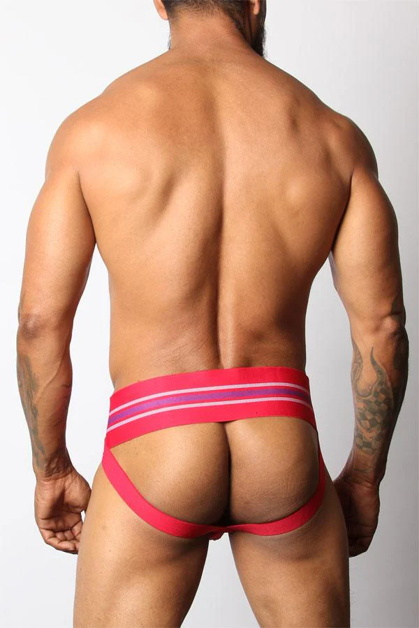 CELLBLOCK 13 TIGHT END JOCKSTRAP - RED - Image 6
