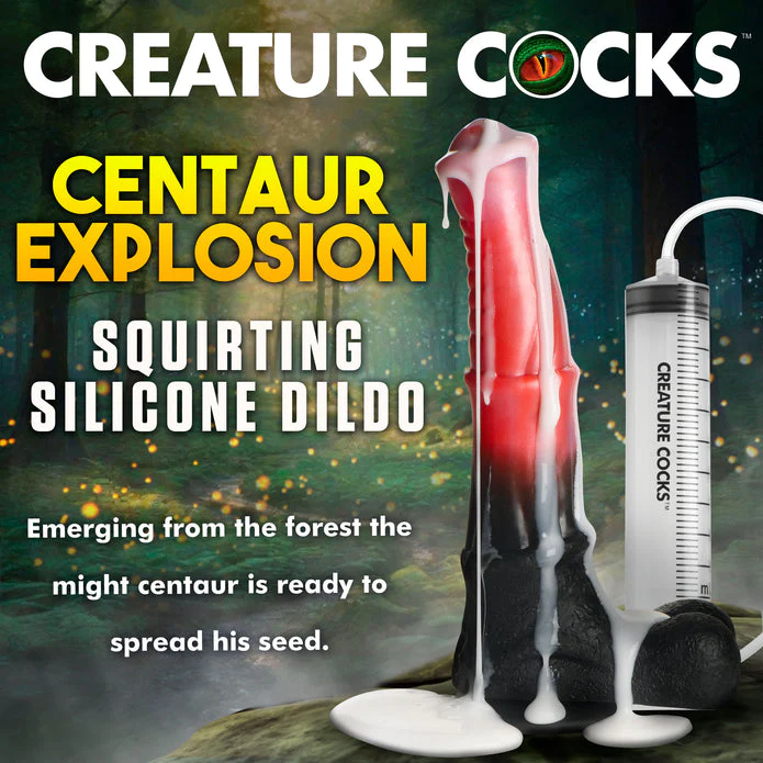 Centaur Explosion Squirting Silicone Dildo by creature cocks - Image 2