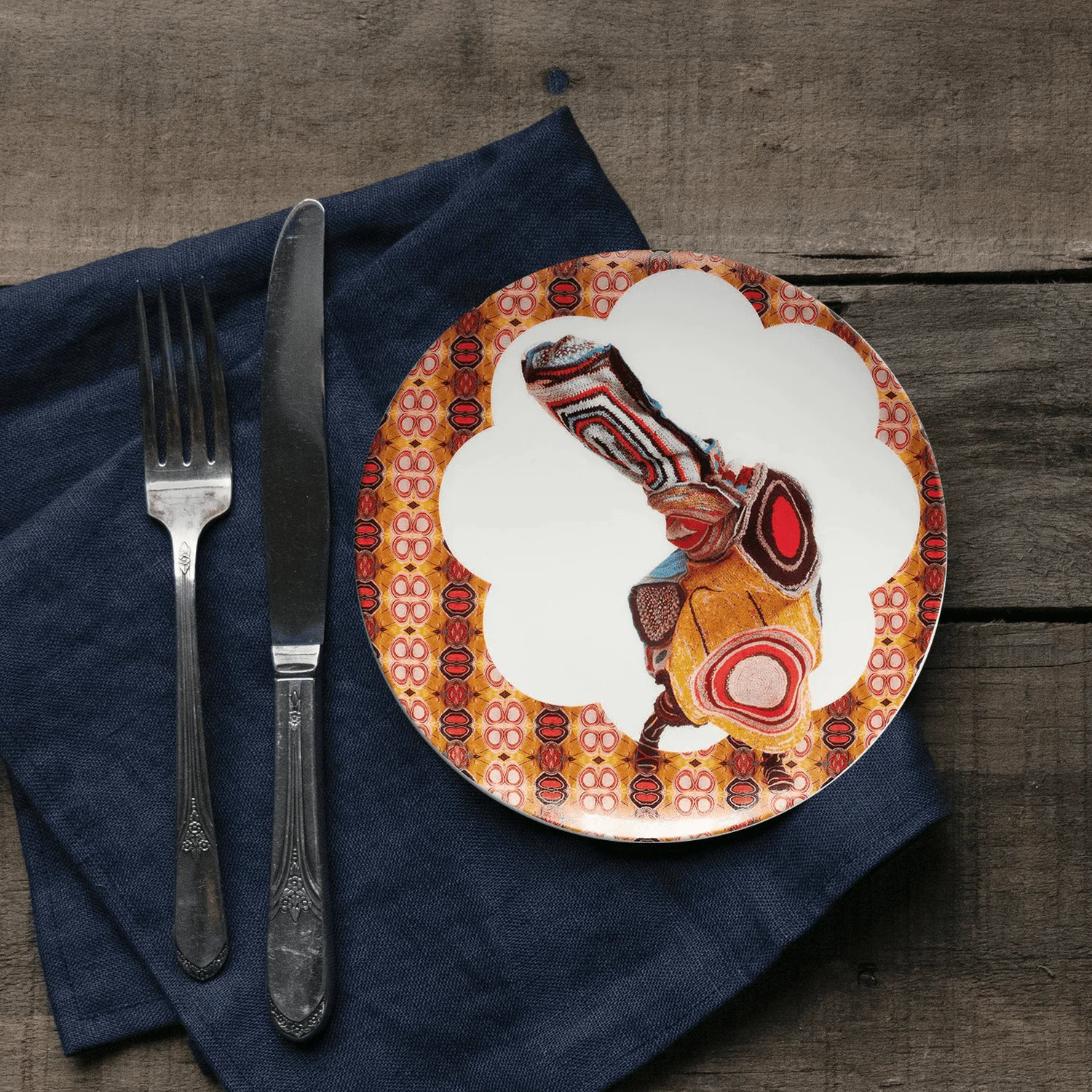Ceramic Plate #4 by Nick Cave x THIRD DRAWER DOWN - Image 2