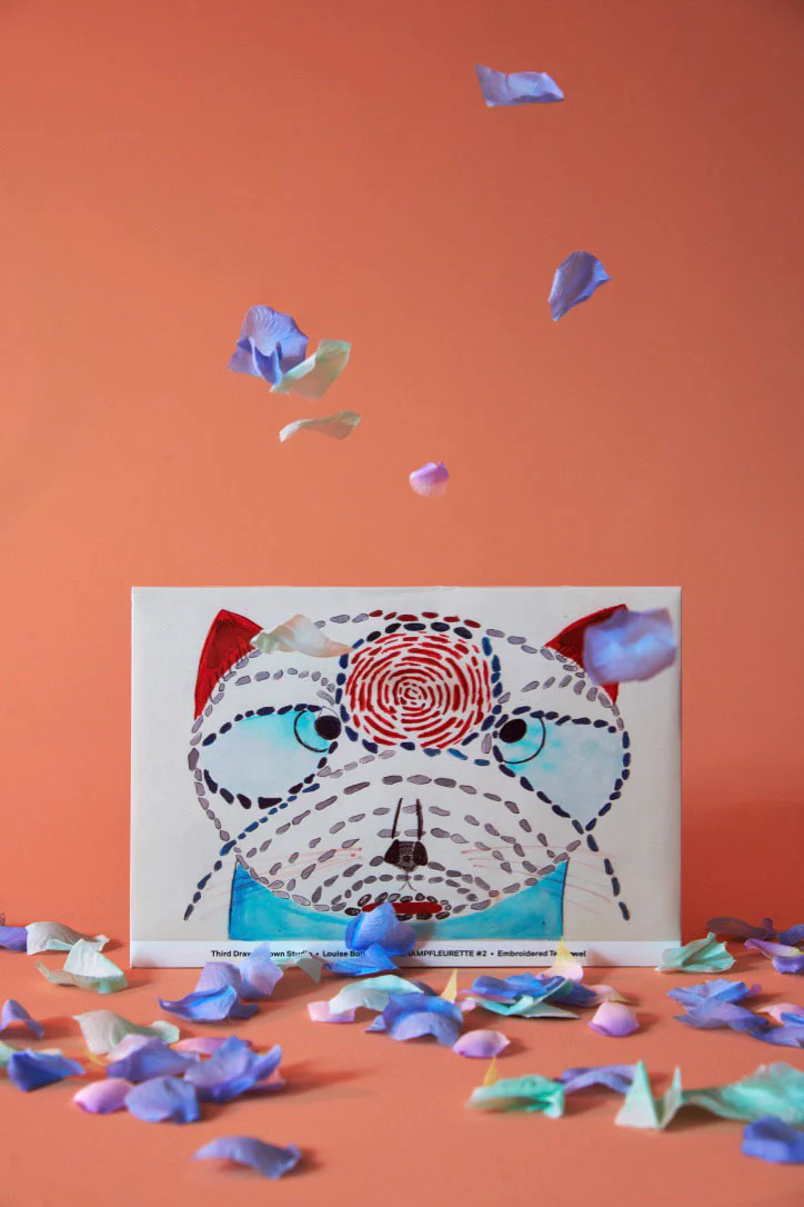 Champfleurette #2 Tea Towel by Louise Bourgeois x Third Drawer Down - Image 3