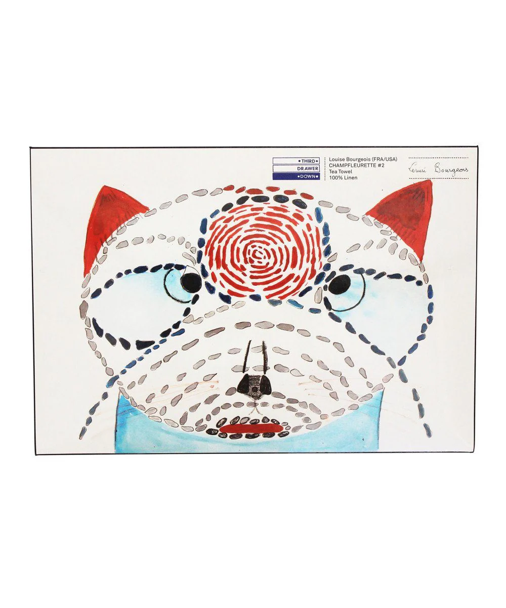 Champfleurette #2 Tea Towel by Louise Bourgeois x Third Drawer Down - Image 5