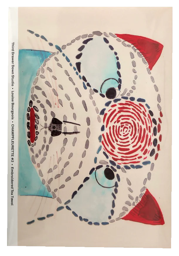 Champfleurette #2 Tea Towel by Louise Bourgeois x Third Drawer Down - Image 6