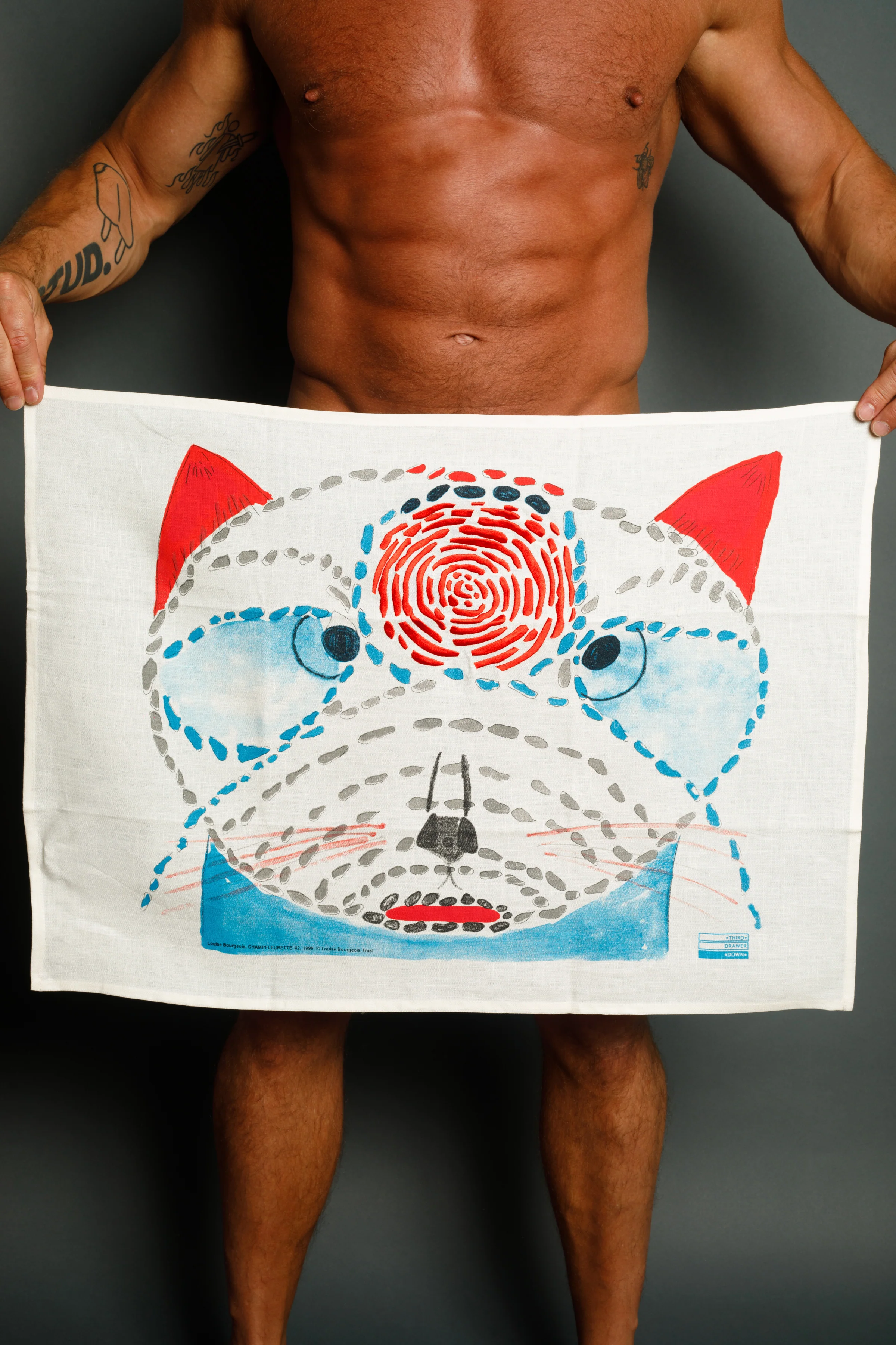 Champfleurette #2 Tea Towel by Louise Bourgeois x Third Drawer Down - Image 7