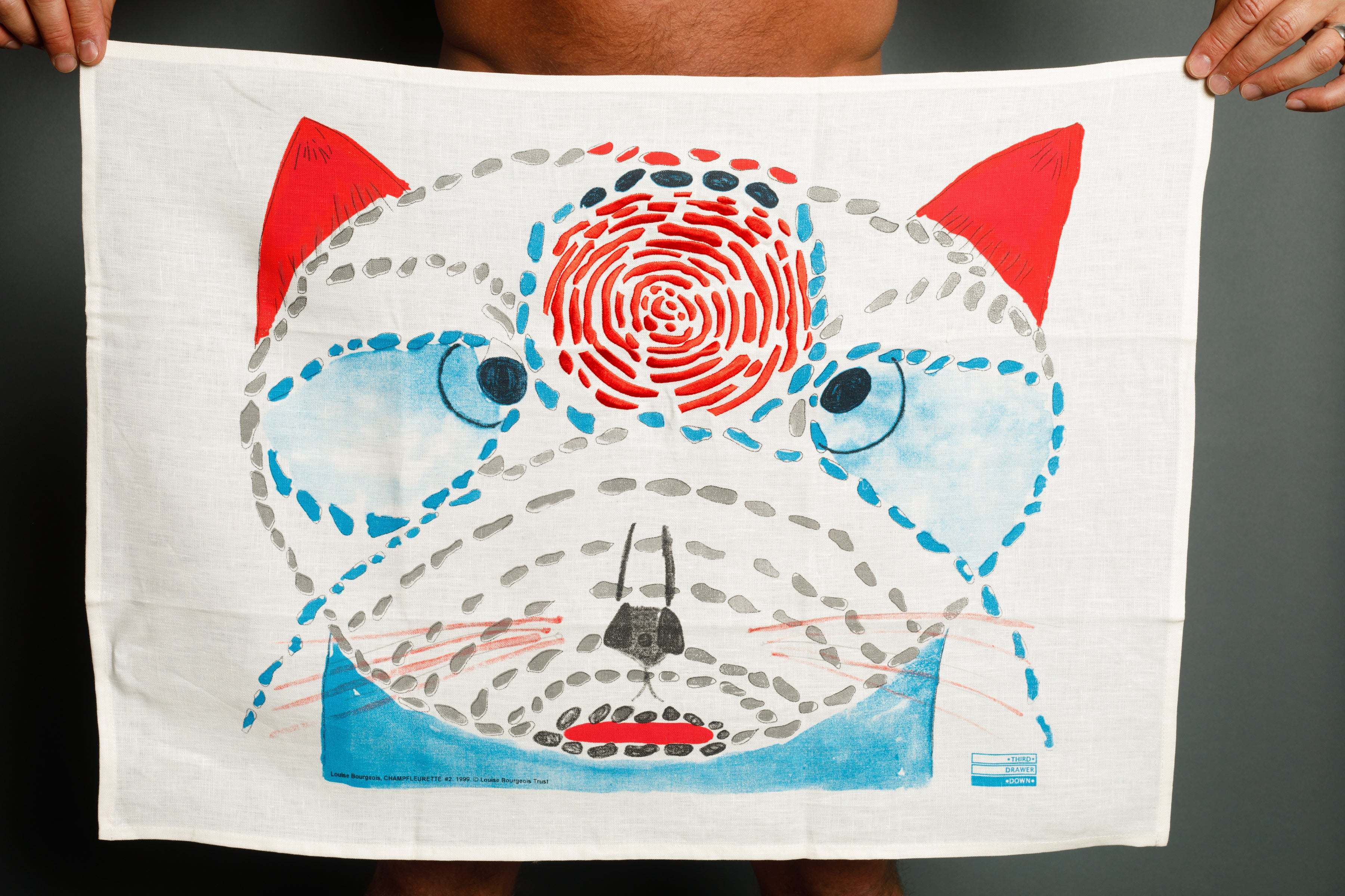 Champfleurette #2 Tea Towel by Louise Bourgeois x Third Drawer Down - Image 8