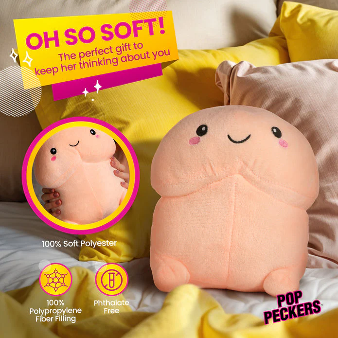 Chibi Happy Peckers Pillow - Medium - Image 3
