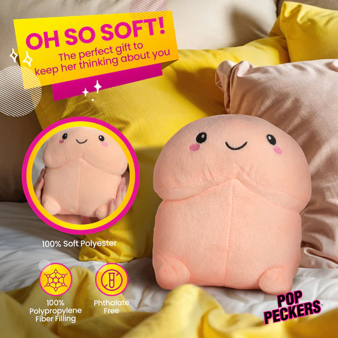 Chibi Happy Peckers Pillow - Small - Image 3