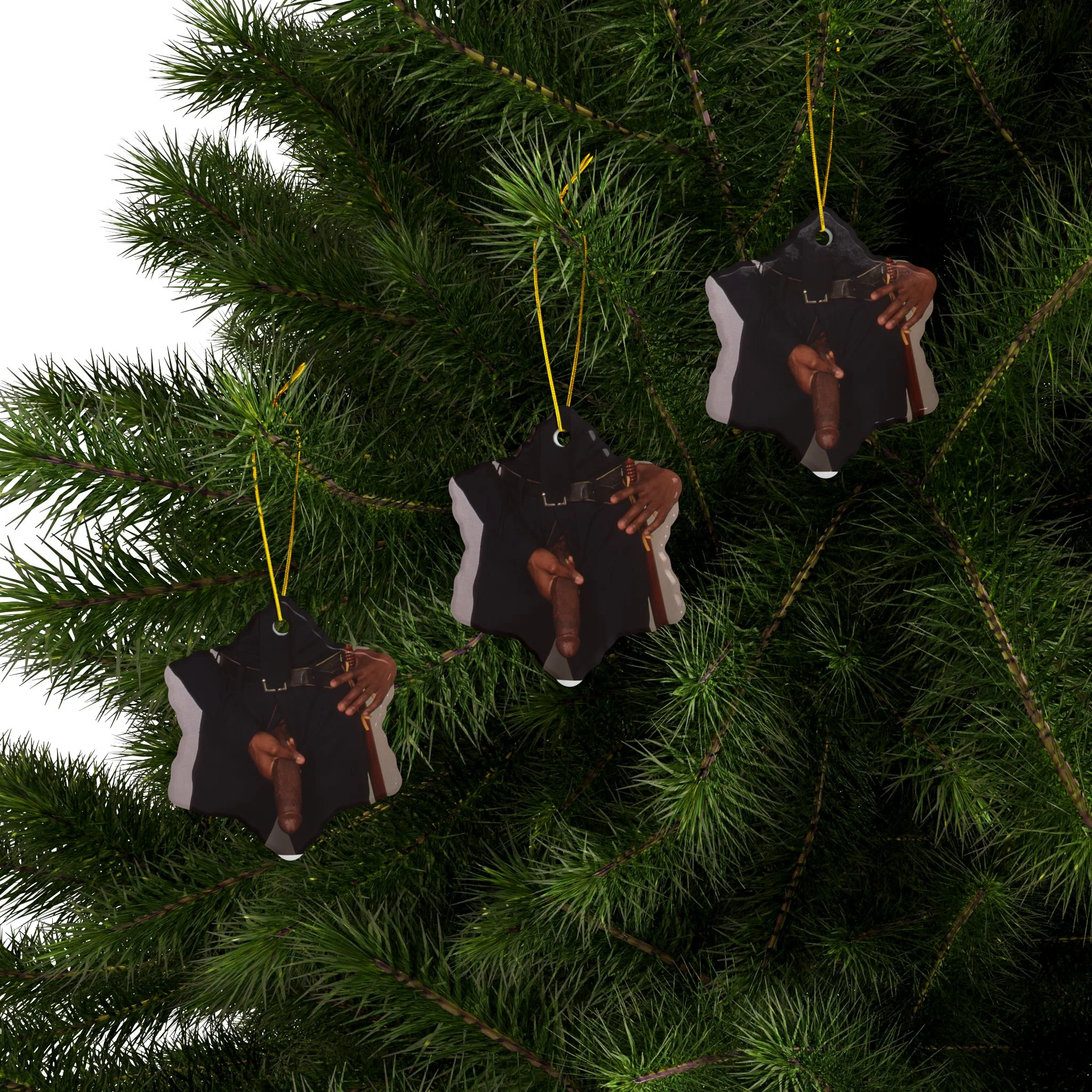 CHUCK X CULTUREEDIT DICK OUT: Ceramic Ornaments (1pc, 3pcs, 5pcs, 10pcs) - Image 33