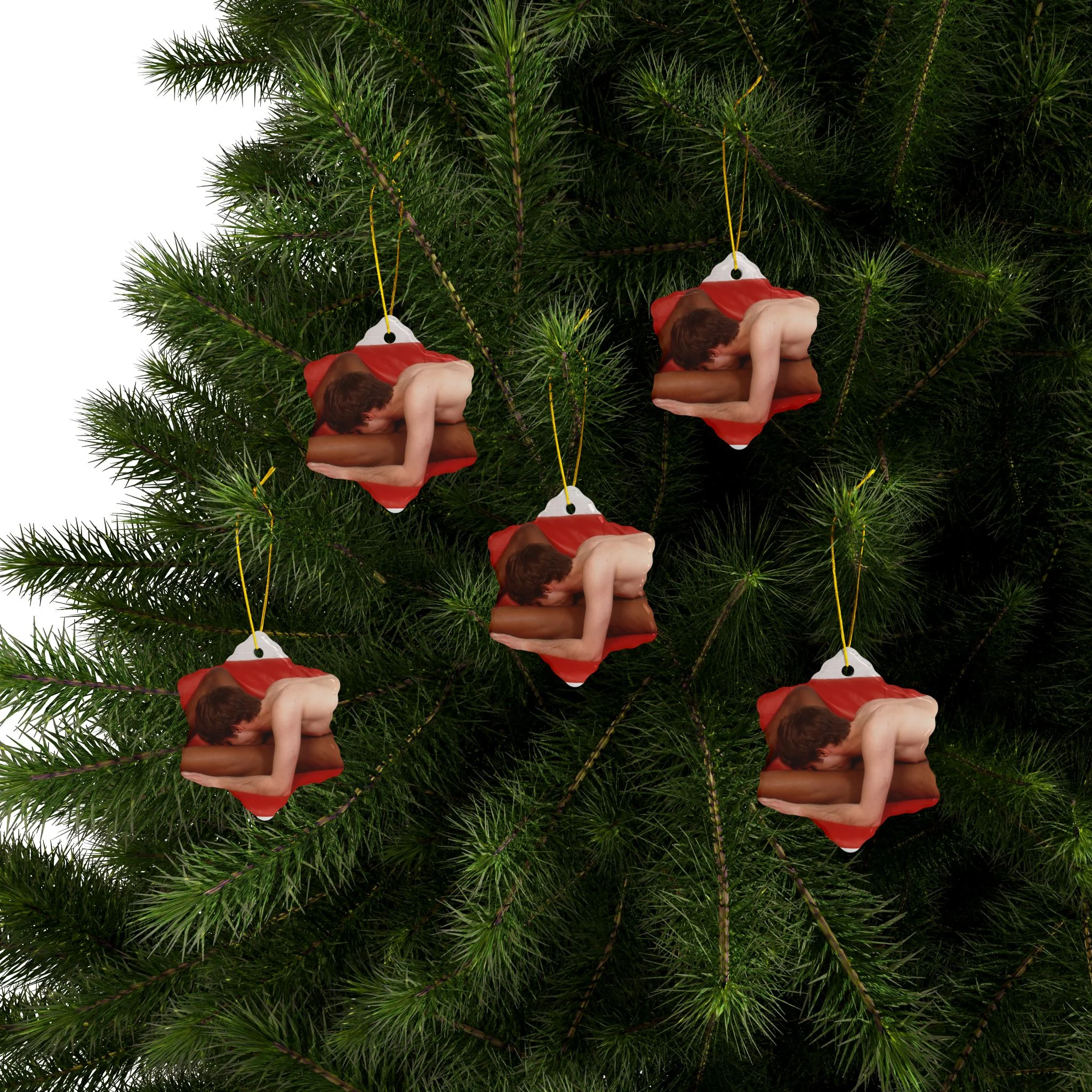 CHUCK X CULTUREEDIT "69 FRONT" Ceramic Ornaments (1pc, 3pcs, 5pcs, 10pcs) - Image 51