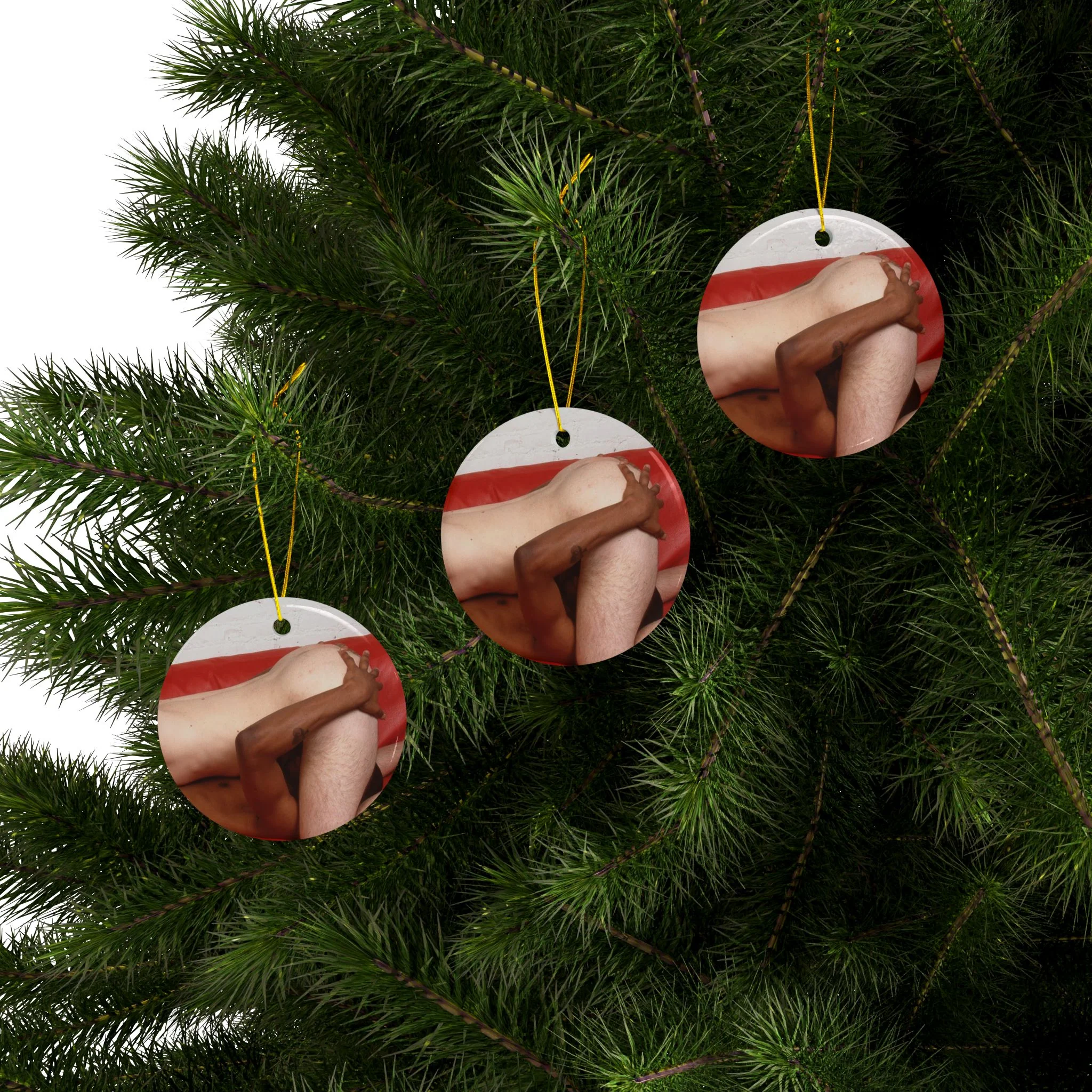 CHUCK X CULTUREEDIT 69 #2 Ceramic Ornaments (1pc, 3pcs, 5pcs, 10pcs) - Image 21