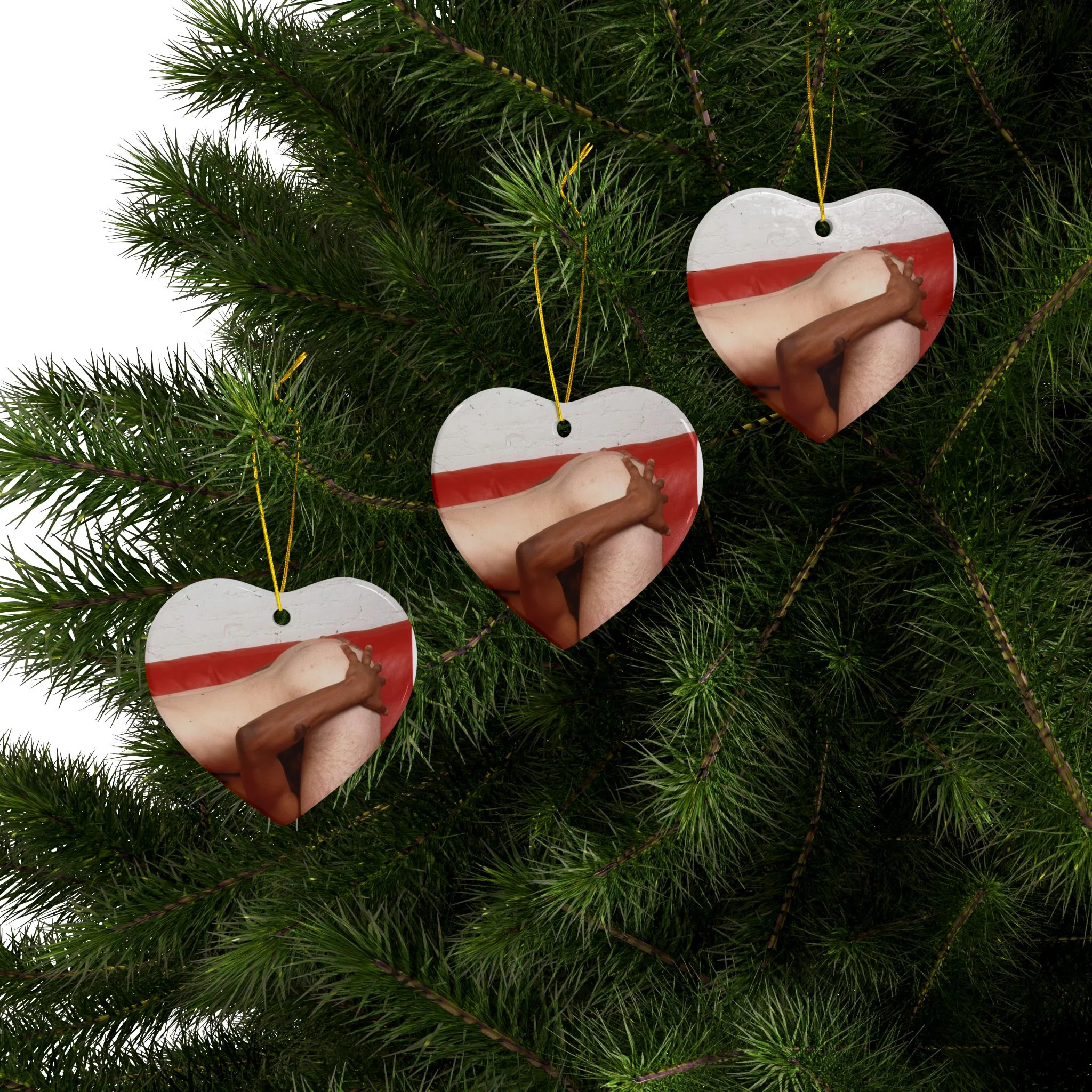 CHUCK X CULTUREEDIT 69 #2 Ceramic Ornaments (1pc, 3pcs, 5pcs, 10pcs) - Image 36