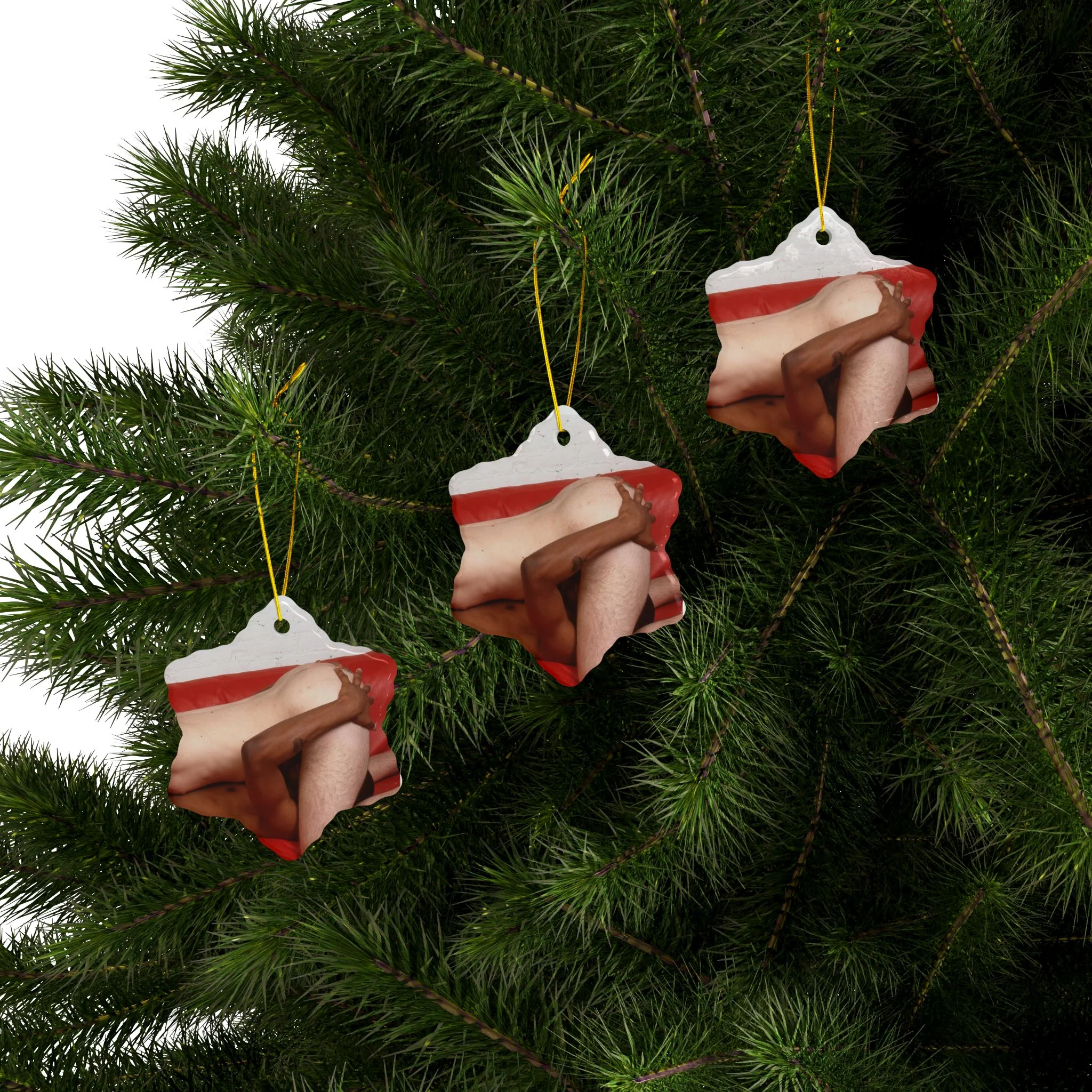 CHUCK X CULTUREEDIT 69 #2 Ceramic Ornaments (1pc, 3pcs, 5pcs, 10pcs) - Image 42