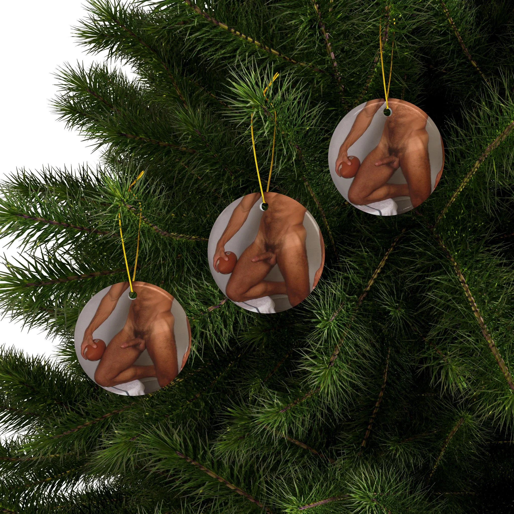 CHUCK X CULTUREEDIT "BALLS" Ceramic Ornaments (1pc, 3pcs, 5pcs, 10pcs) - Image 21