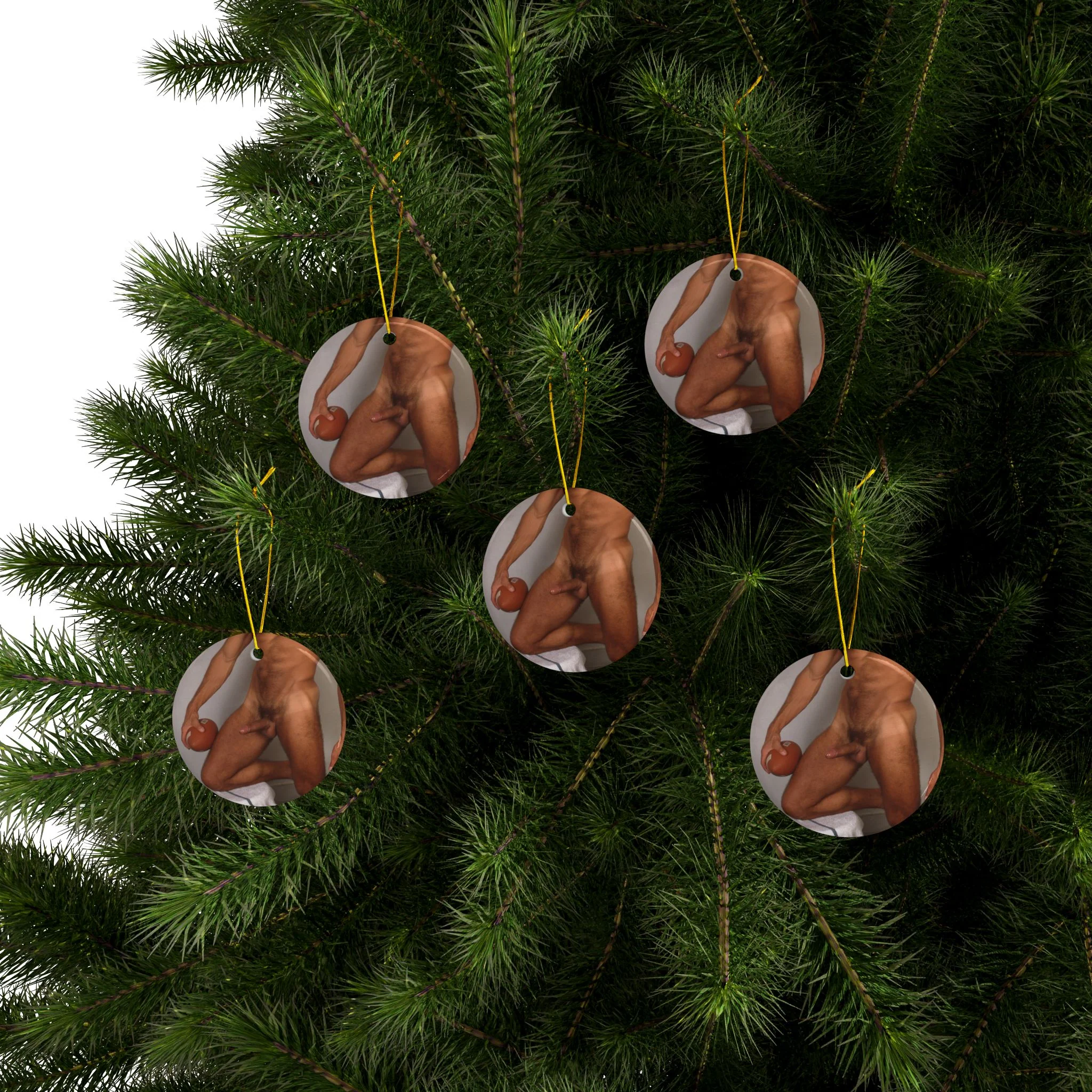 CHUCK X CULTUREEDIT "BALLS" Ceramic Ornaments (1pc, 3pcs, 5pcs, 10pcs) - Image 24