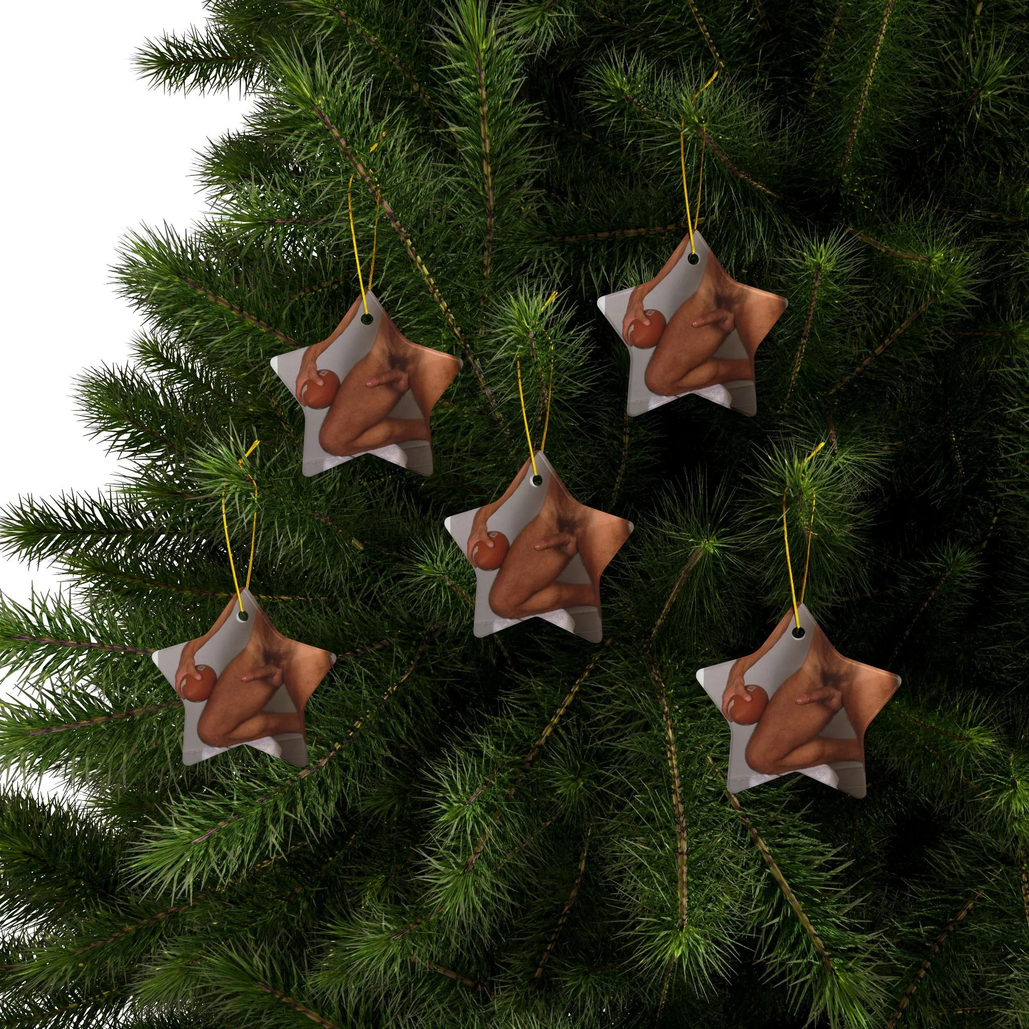 CHUCK X CULTUREEDIT "BALLS" Ceramic Ornaments (1pc, 3pcs, 5pcs, 10pcs) - Image 48