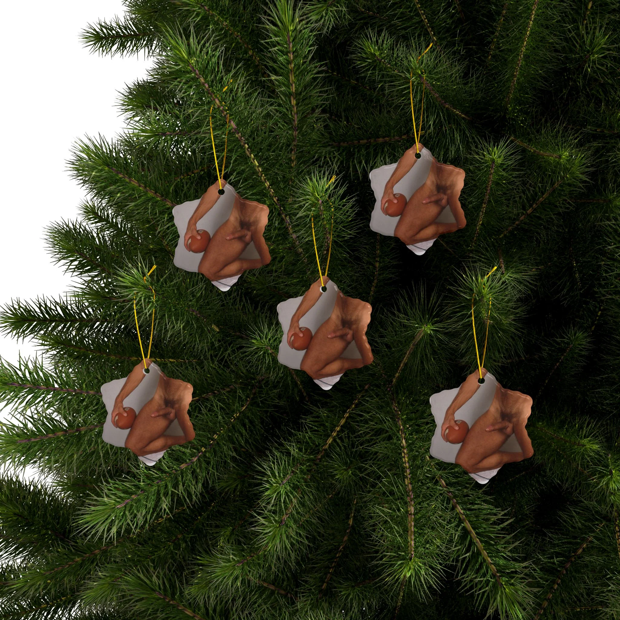 CHUCK X CULTUREEDIT "BALLS" Ceramic Ornaments (1pc, 3pcs, 5pcs, 10pcs) - Image 51